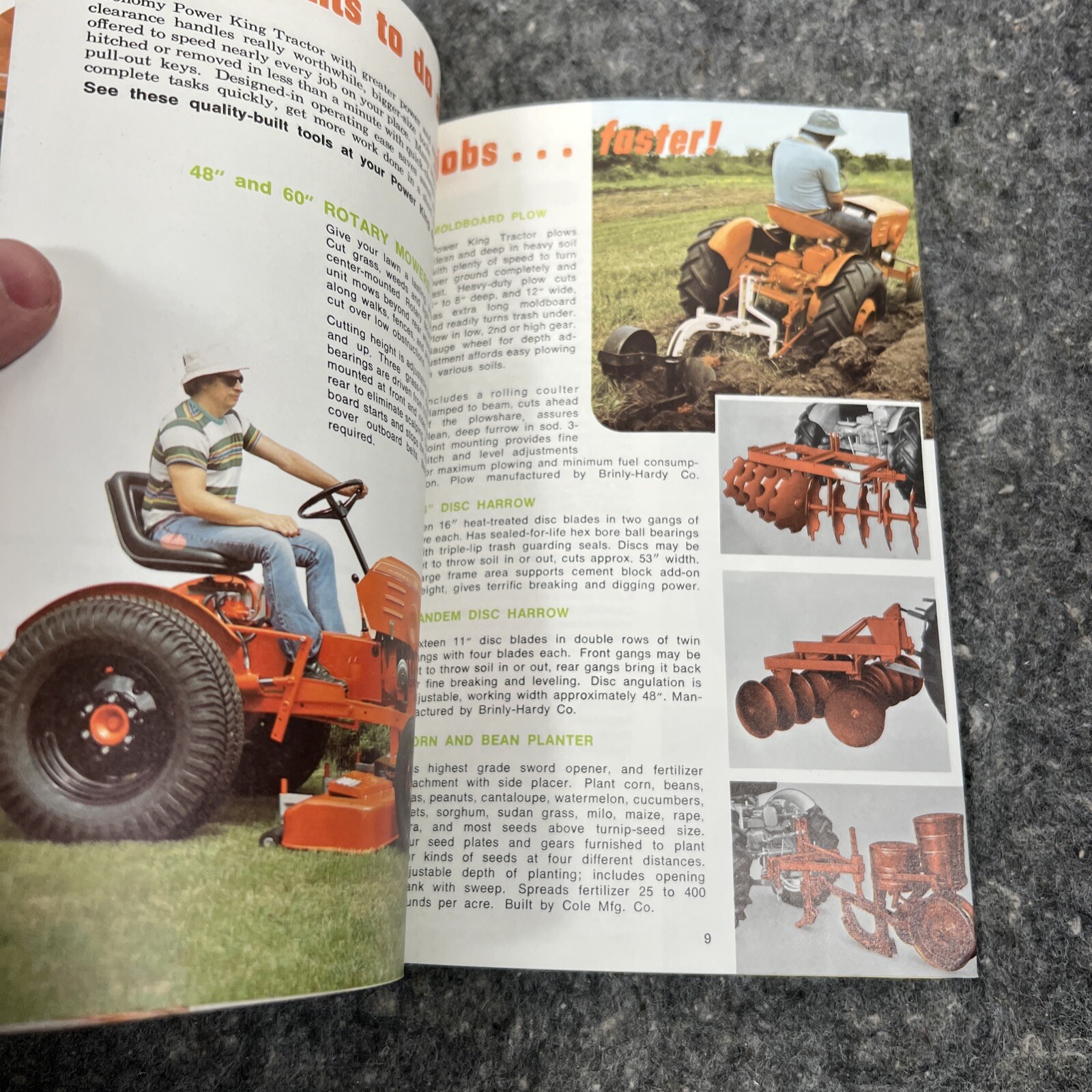 1979 Economy Power King Tractor Sales Brochure