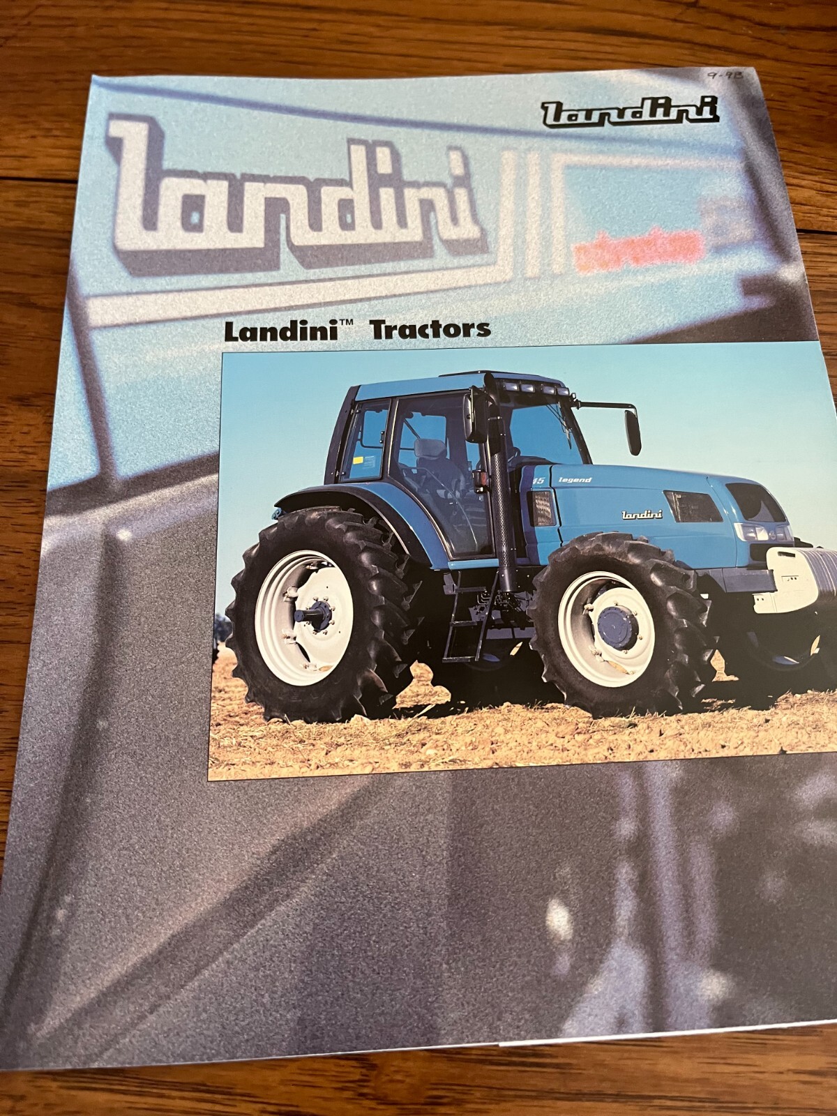 Landini Tractor Buyers Guide For 1998 Brochure AMIL22