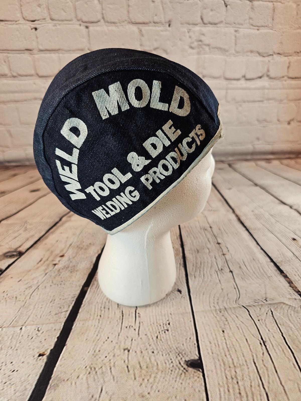 Vintage Denim Welding Cap Allied Welding Supply Milwaukee Weld Mold Tool & Die