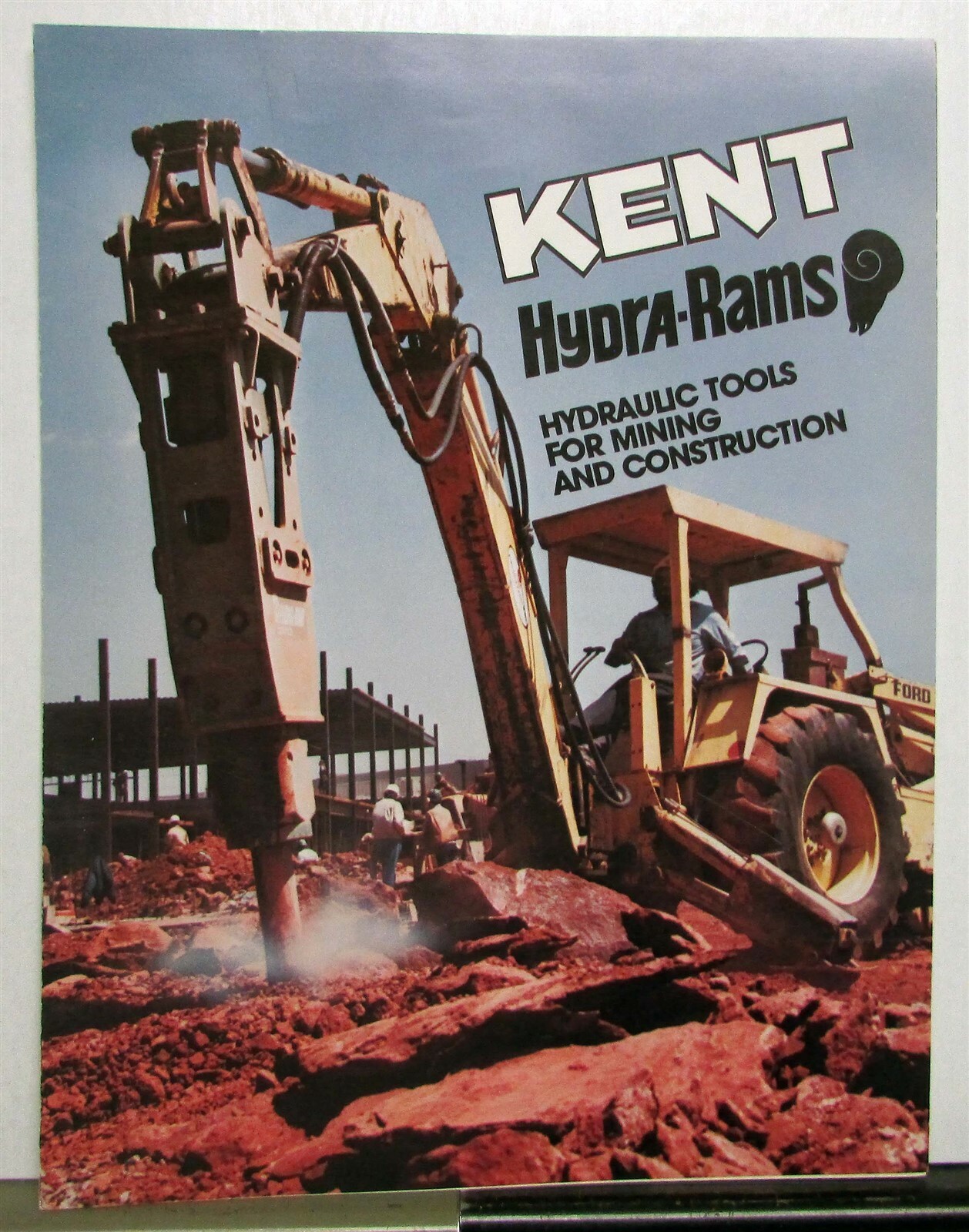 1985 Kent Hydra-Rams Hydraulic Tools Specifications Construction Sales Brochure