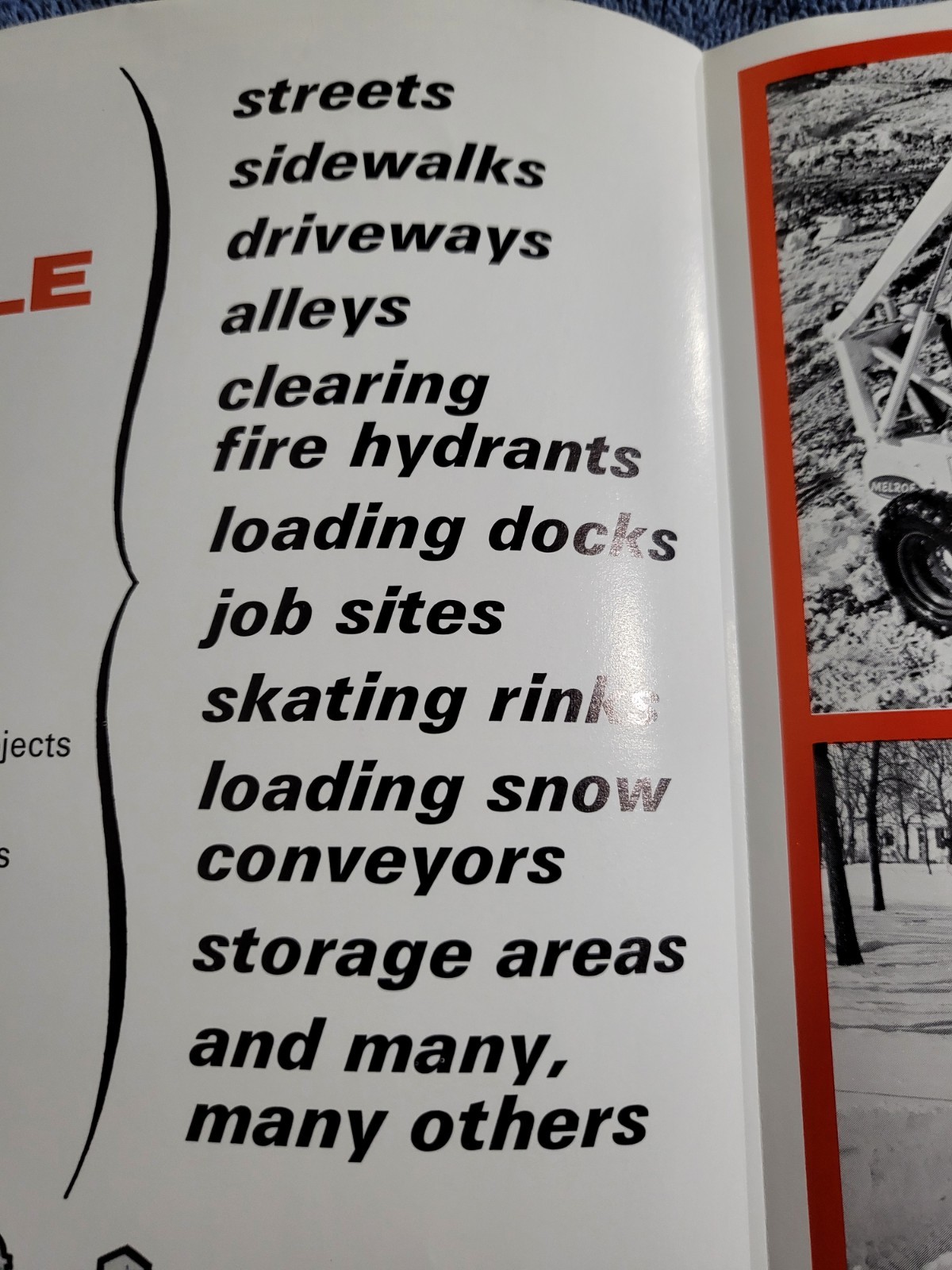 BROCHURE Vintage Melroe Bobcat M44 500 600 Skid Steer Loader Onan Kohler Wi 1966