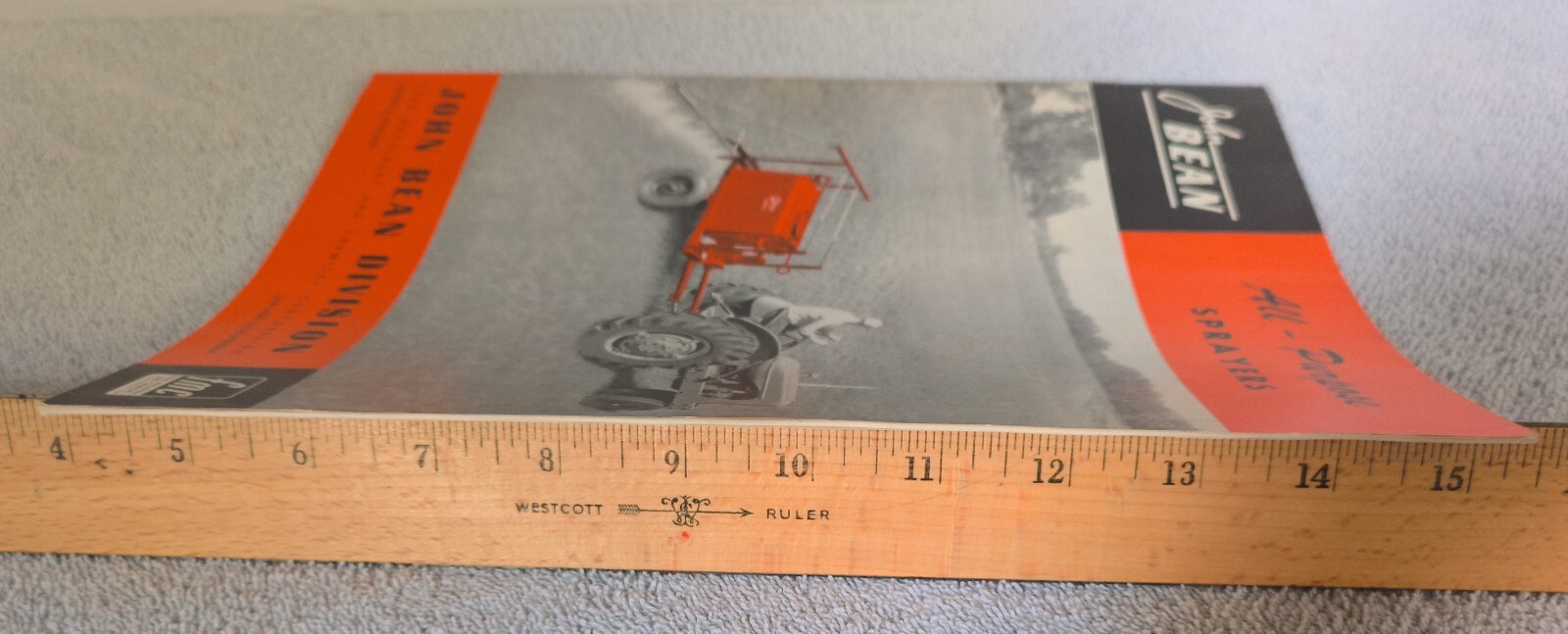 VINTAGE 1950&rsquo;s JOHN BEAN ALL PURPOSE SPRAYERS 24 Page BROCHURE/CATALOG
