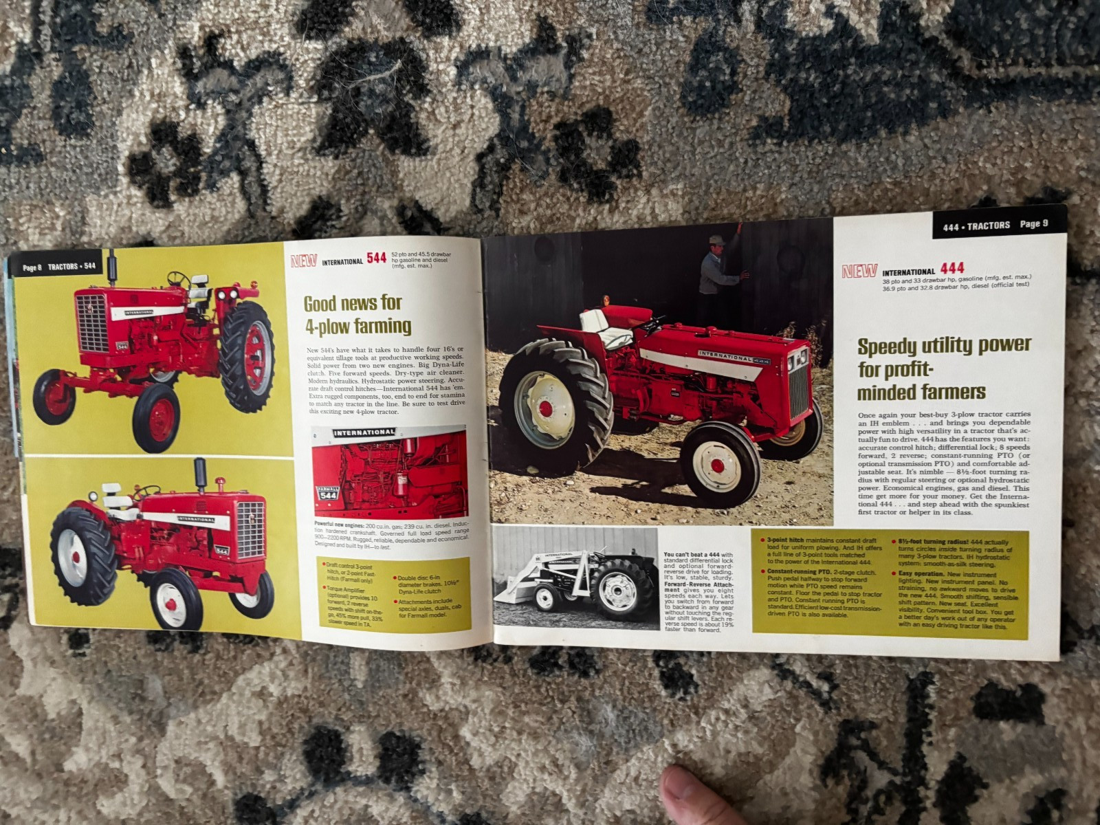International Harvester Buyers Guide For Spring 1968 Brochure DCPA26