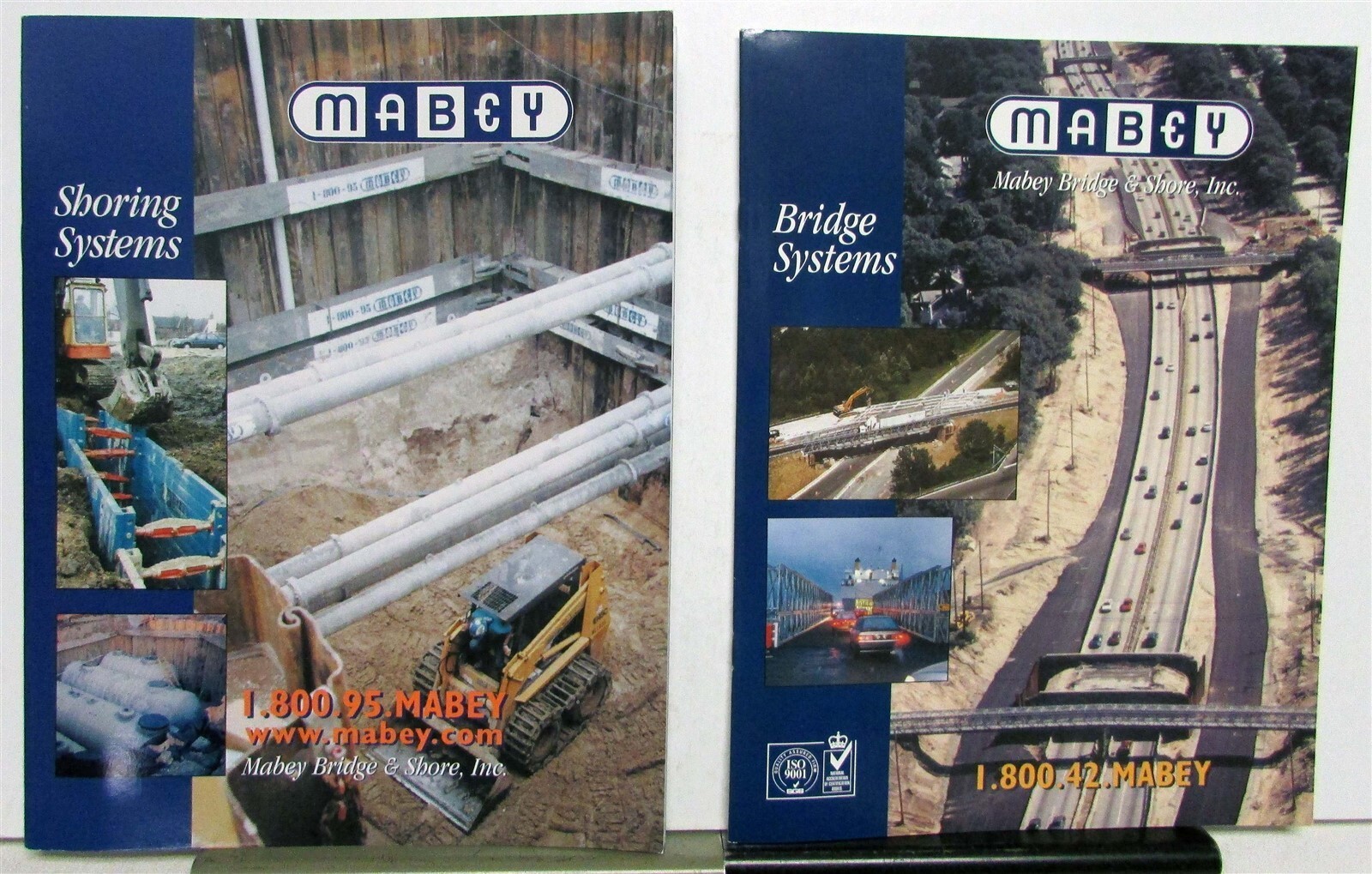 2000s Mabey Bridge Systems Shorinig System Diagram Specification Sales Brochures