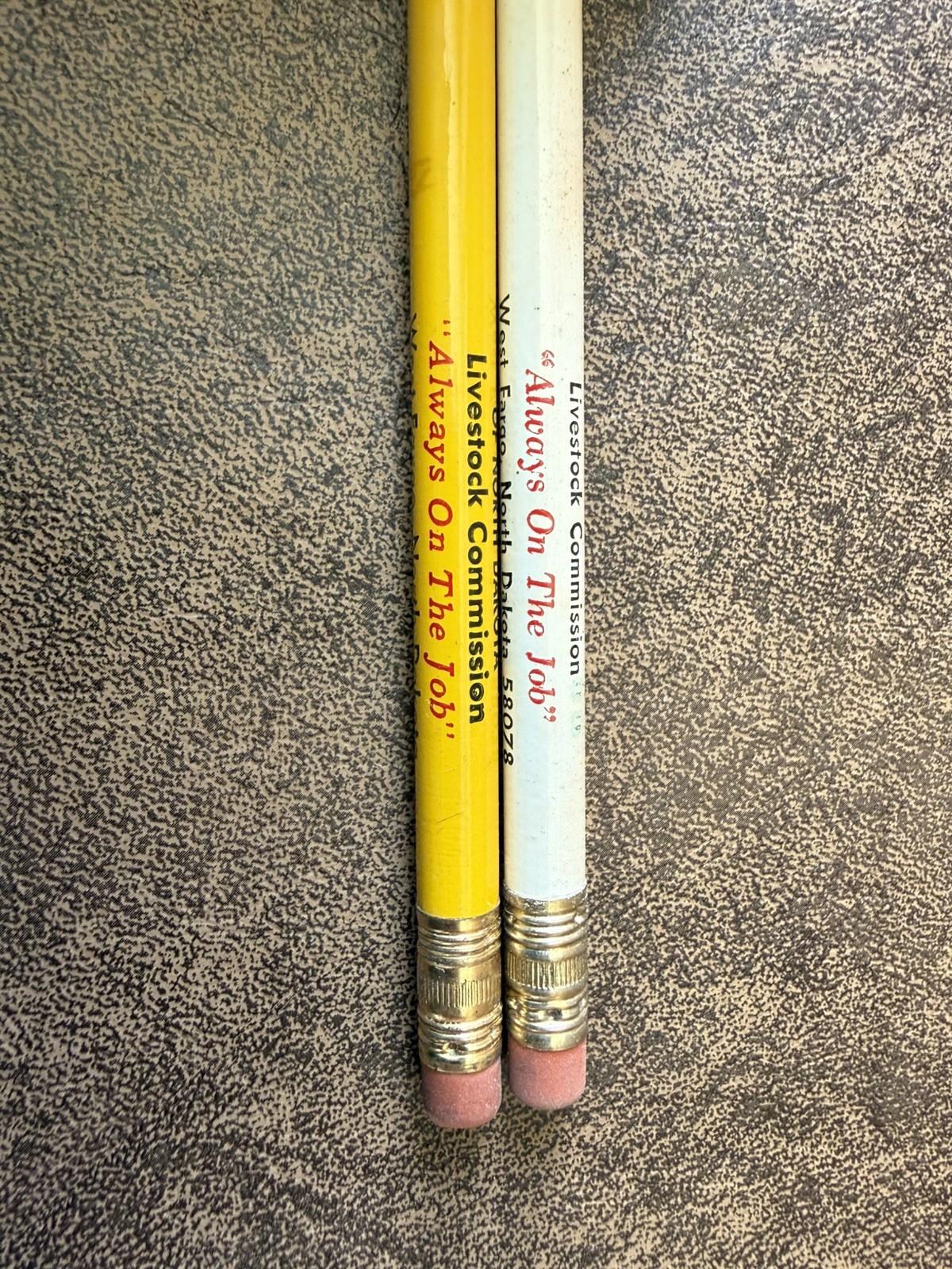VTG Advertising W. Fargo, ND-Livestock Sig Ellingson-Pencils-Bullet Pencils LOT
