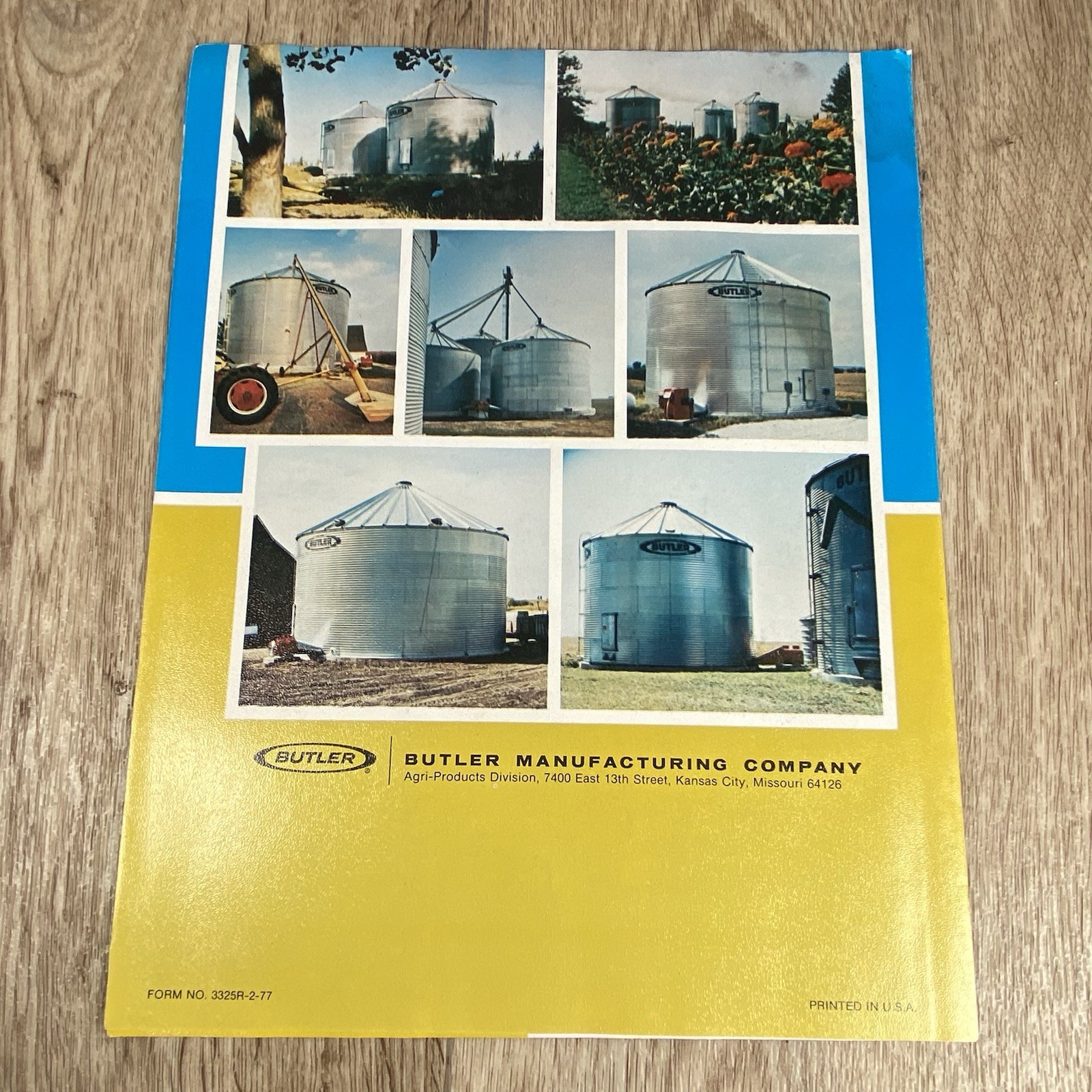 Butler Grain Bins Sales Brochure Butler Manufacturing Company, Missouri