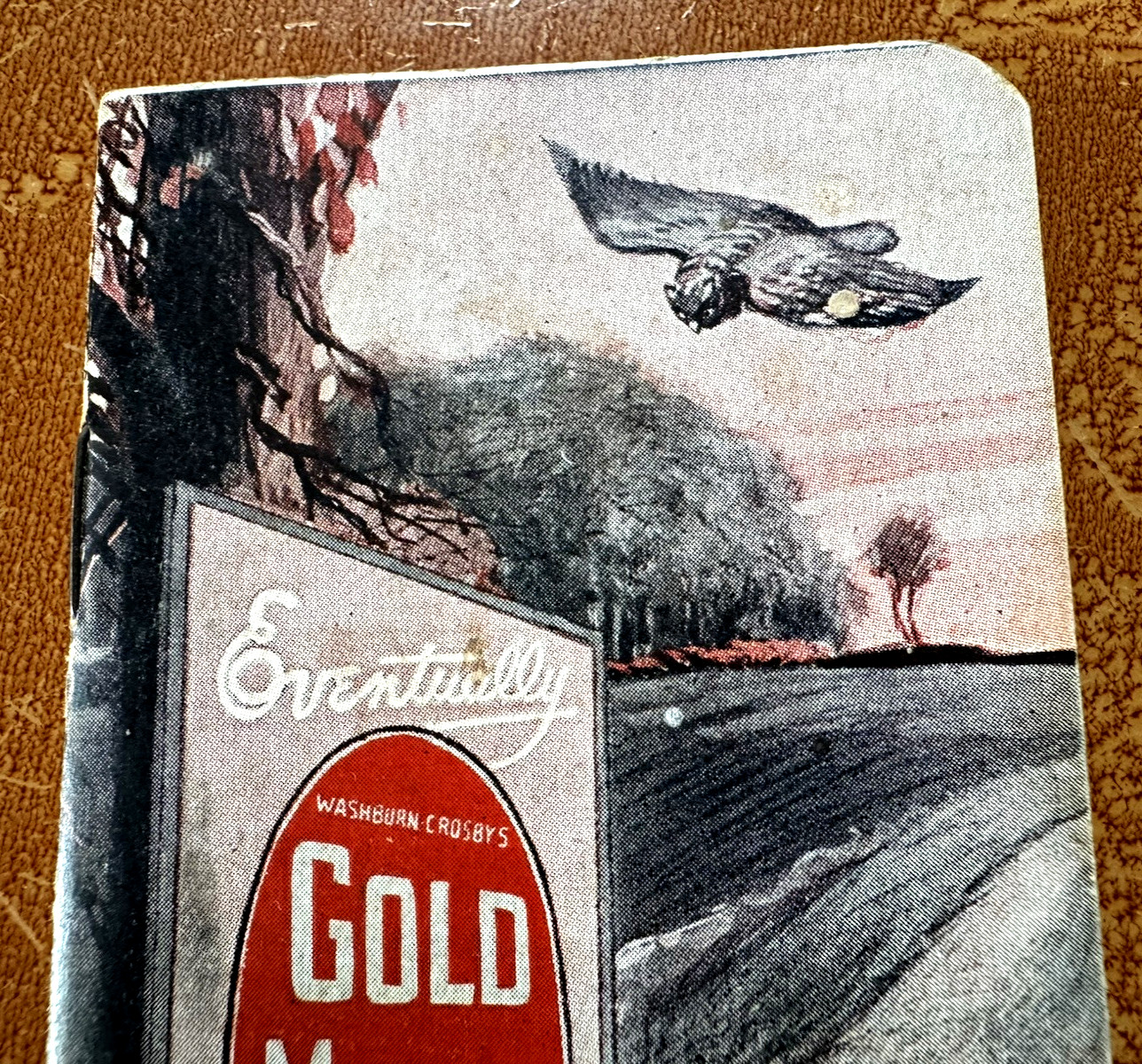Vintage Gold Medal Flour Note Pad (HANDWRITTEN FARM NOTES) 1919-1920~343