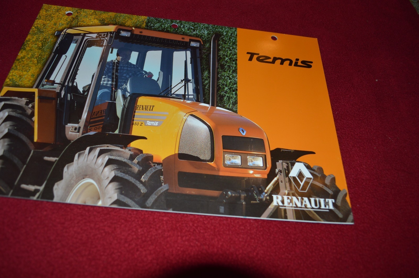 Renault Temis Tractor Dealers Brochure GDSD2
