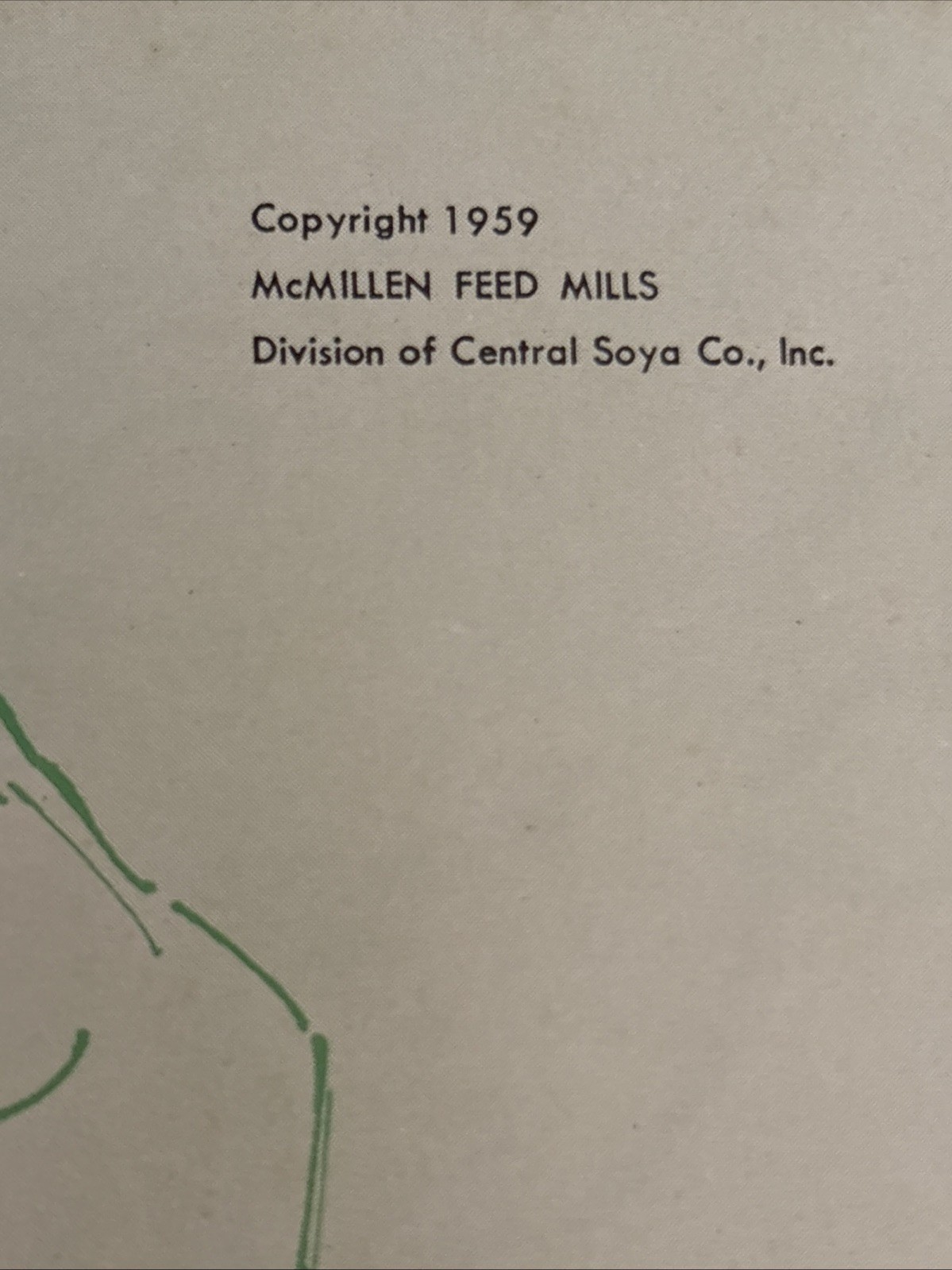 Vintage 1950 McMillen Feed Mill Management Manual for Dairy Cattle