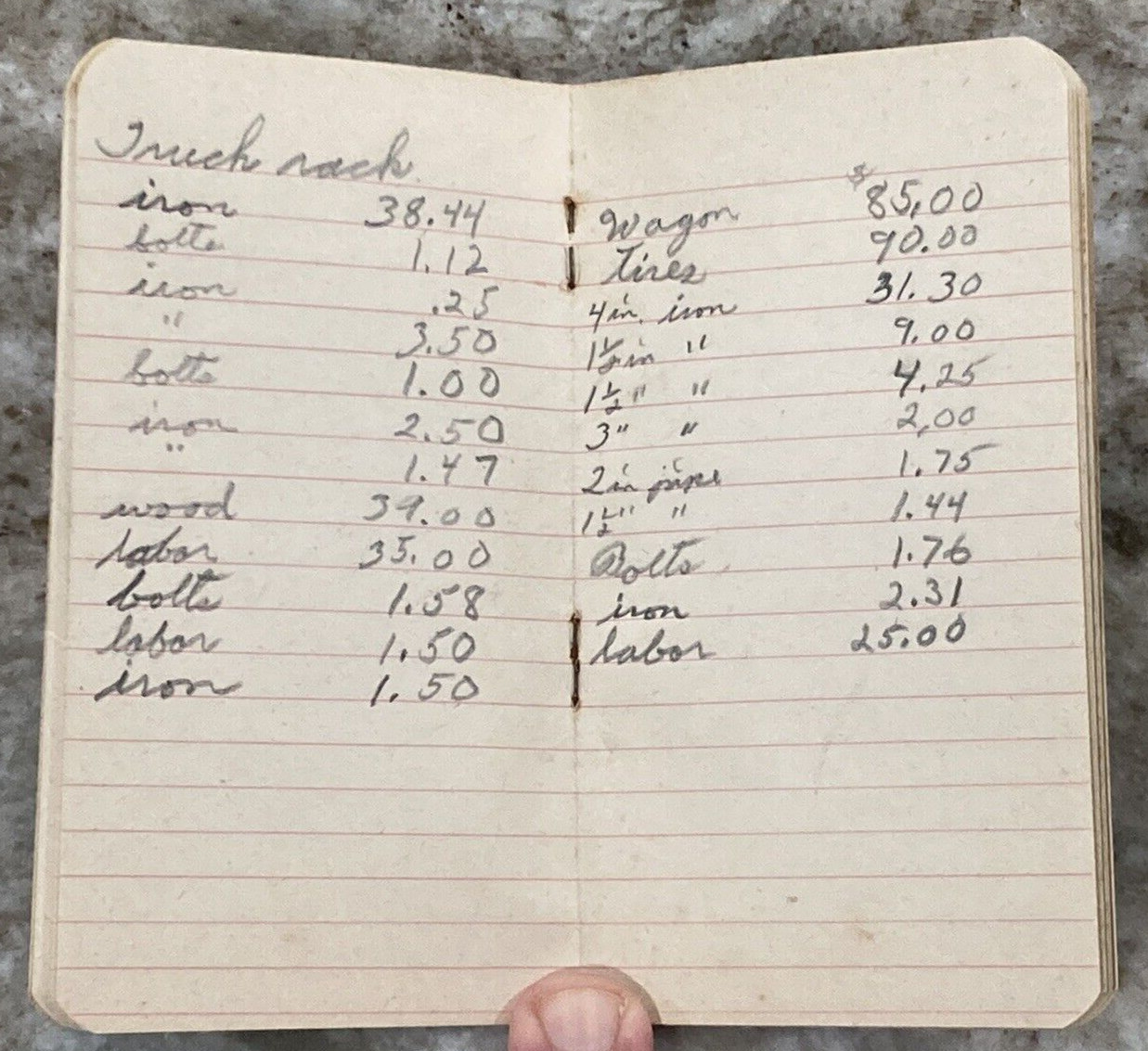 AGRICO Fertilizer Memo Booklet 1947 Agriculture Advertisement Memo Book A992