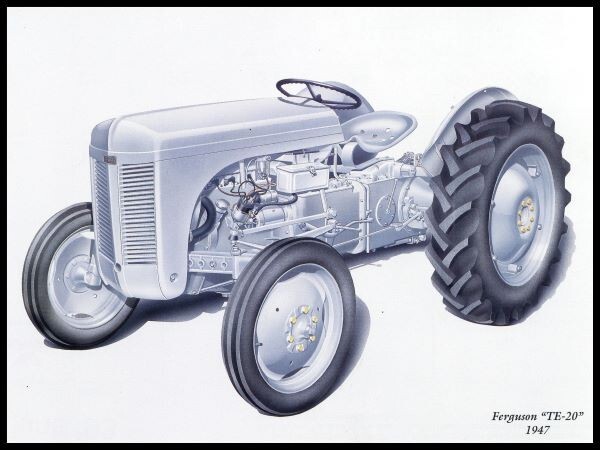 1947 Ferguson TE-20 Tractor NEW METAL SIGN: 9×12&Prime; & Free Shipping