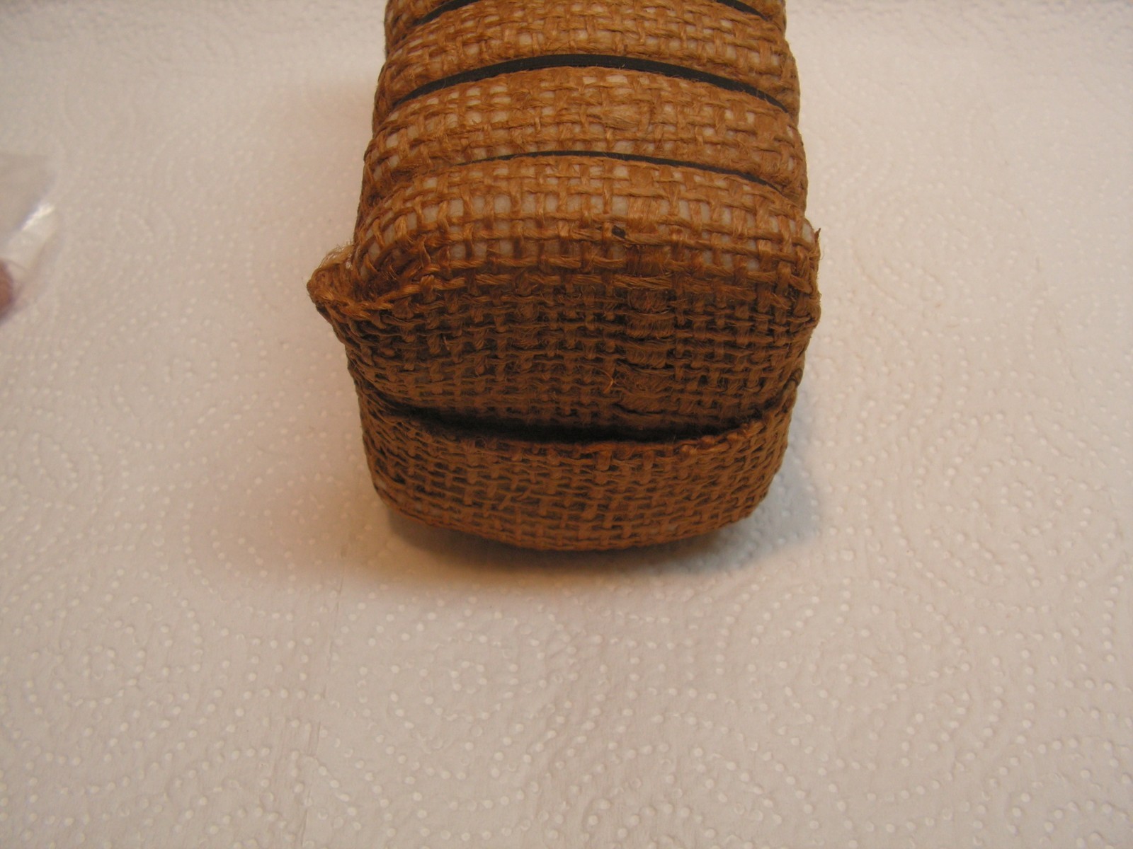 Vintage Cotton Bale Souvenir From EGYPT Per Habitat Center – Small Miniature