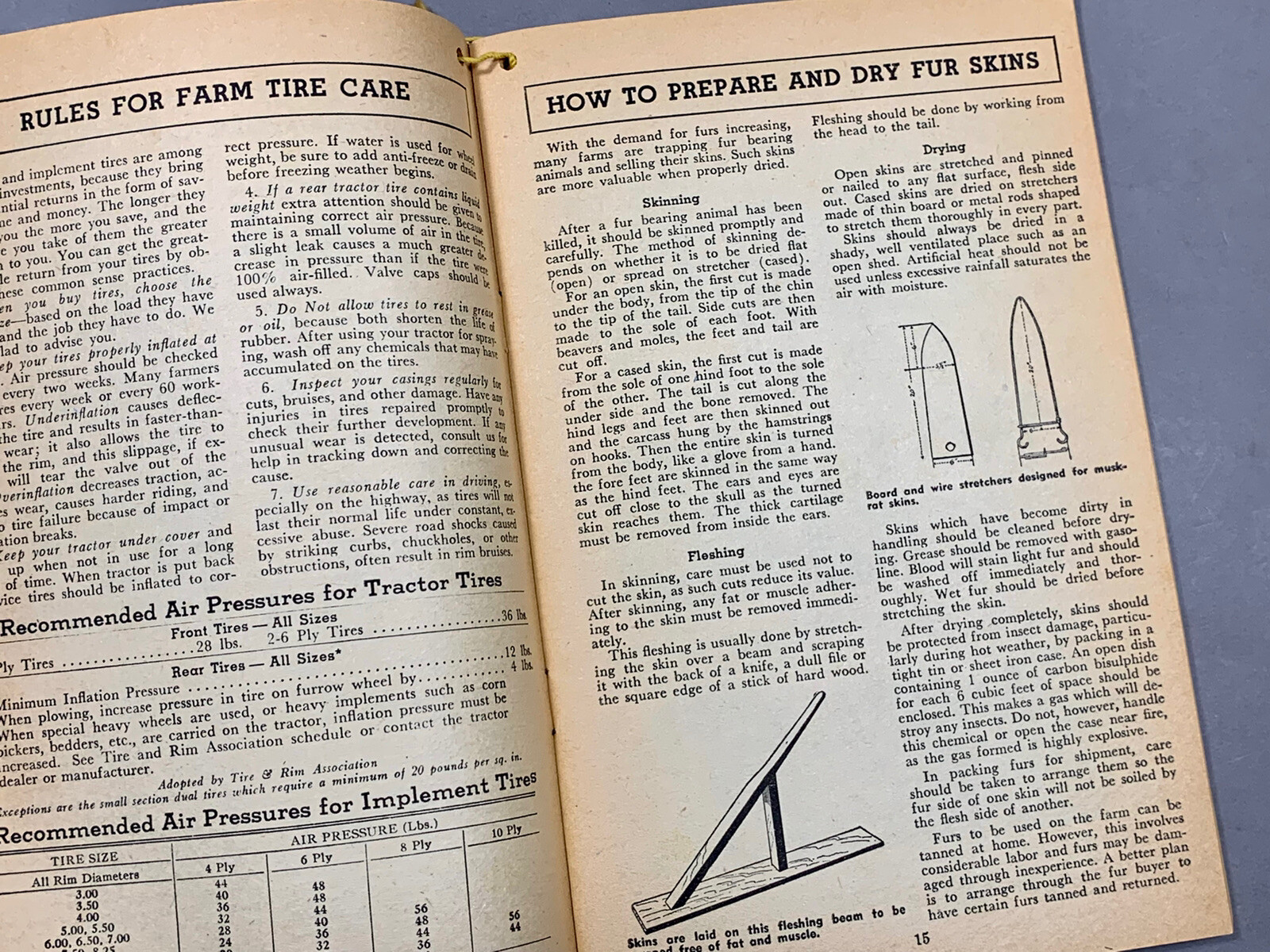 Vintage 1947 B. F. Goodrich Farmer&rsquo;s Handbook & Almanac