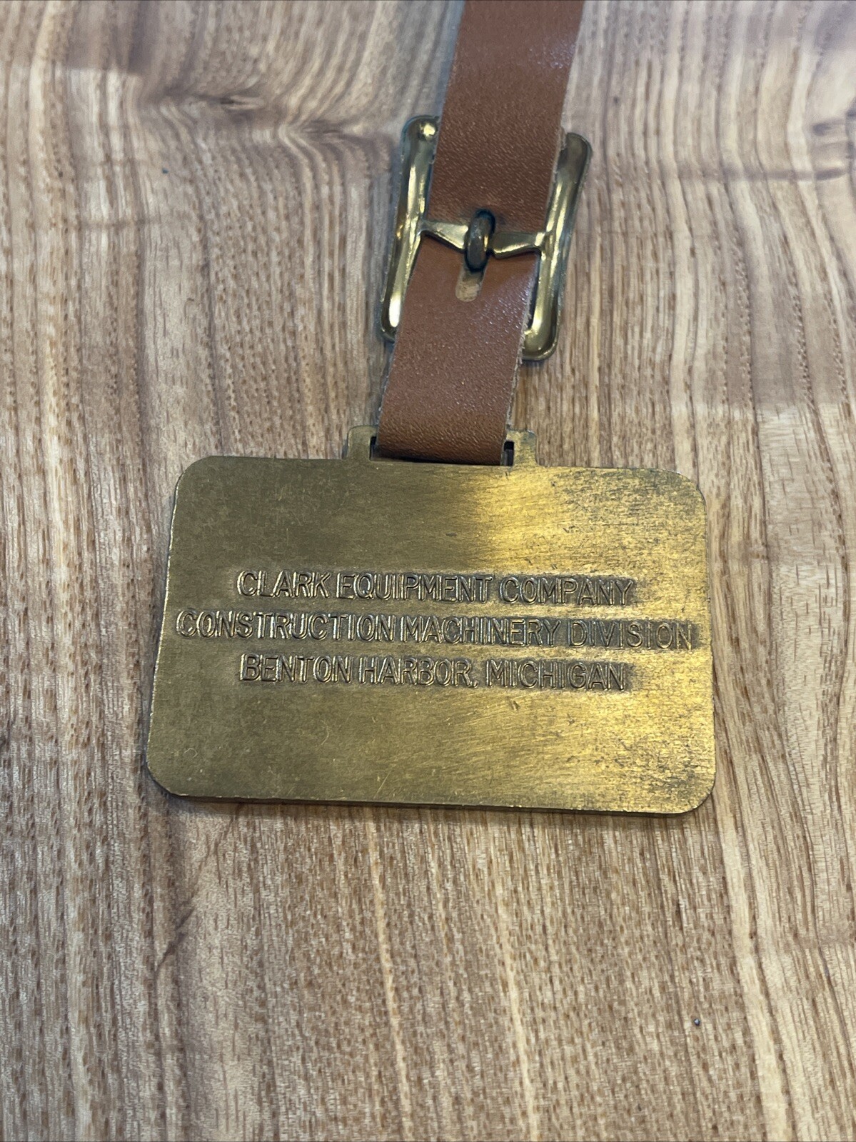 Watch Fob Michigan Hancock Scraper Clark Equipment