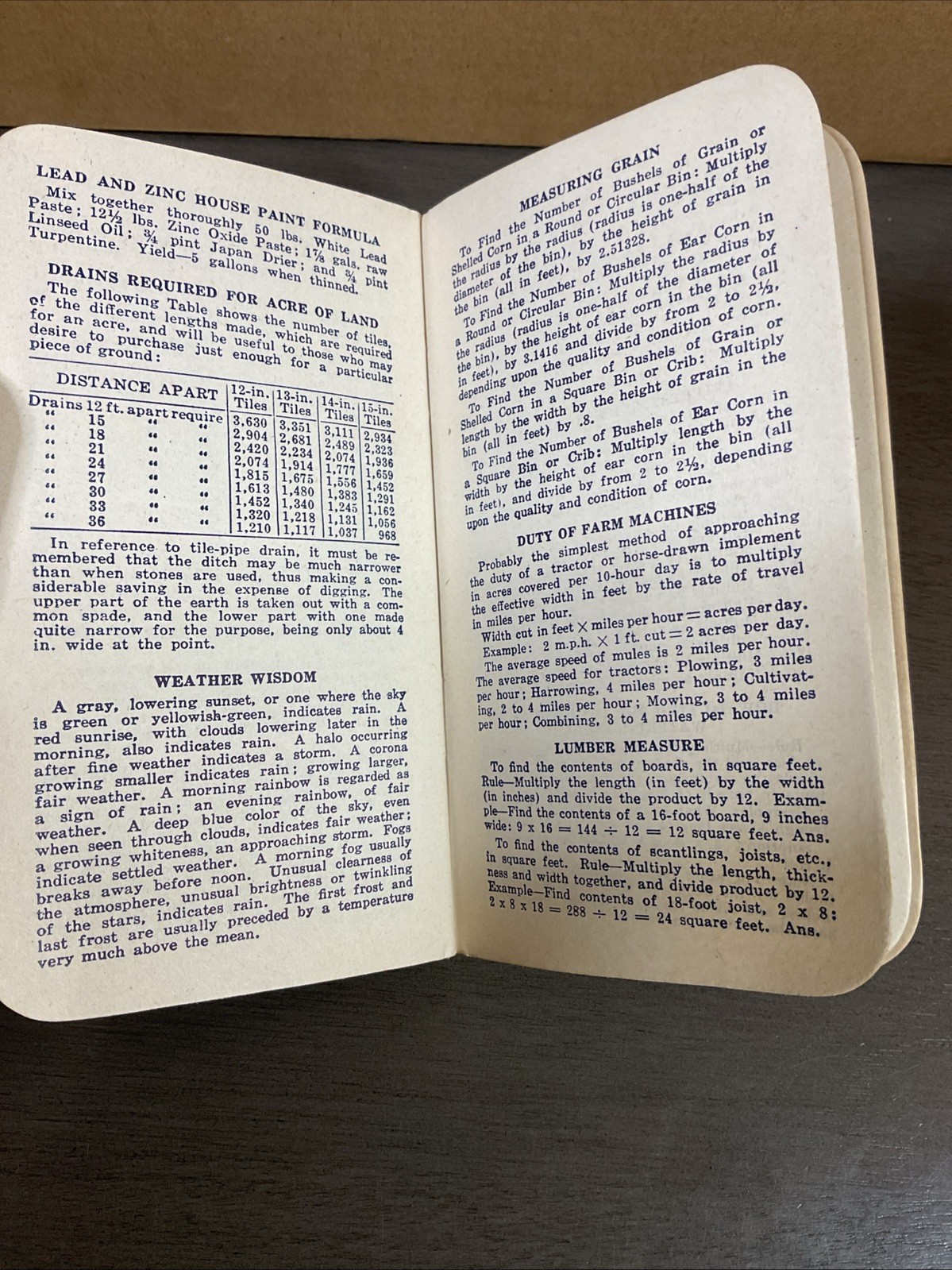 Vintage 1953 53 Royster Guano Co Fertilizer Ledger Farm Notepad Reference B36