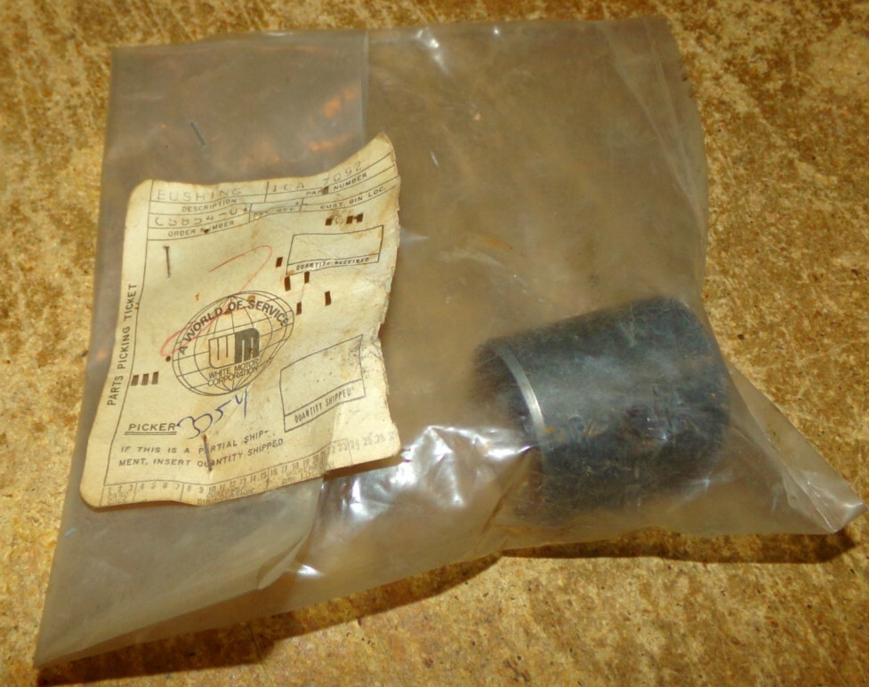 vintage #10A 7092 oem white farm equipment bushing in the package new