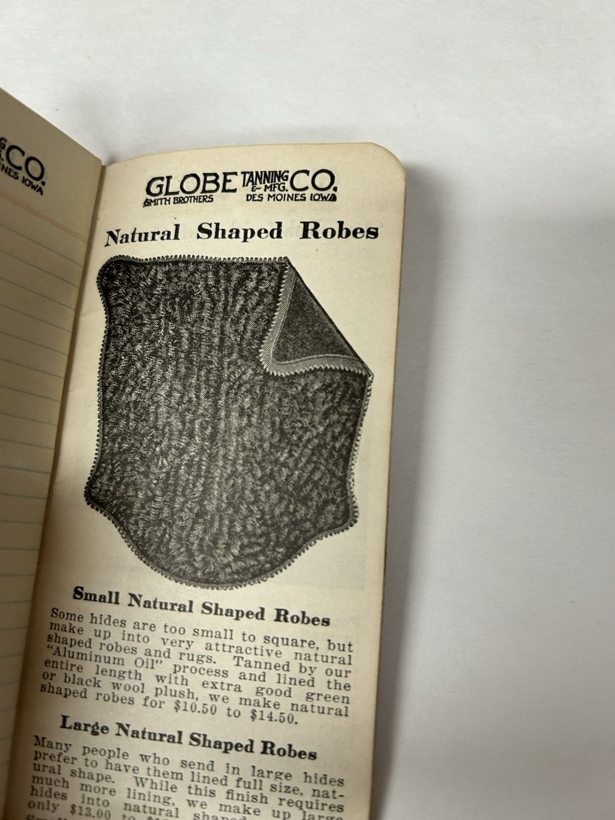 From Rib to Robe – Annual Memo Book 1917-18 F H Peterson Gowrie Iowa