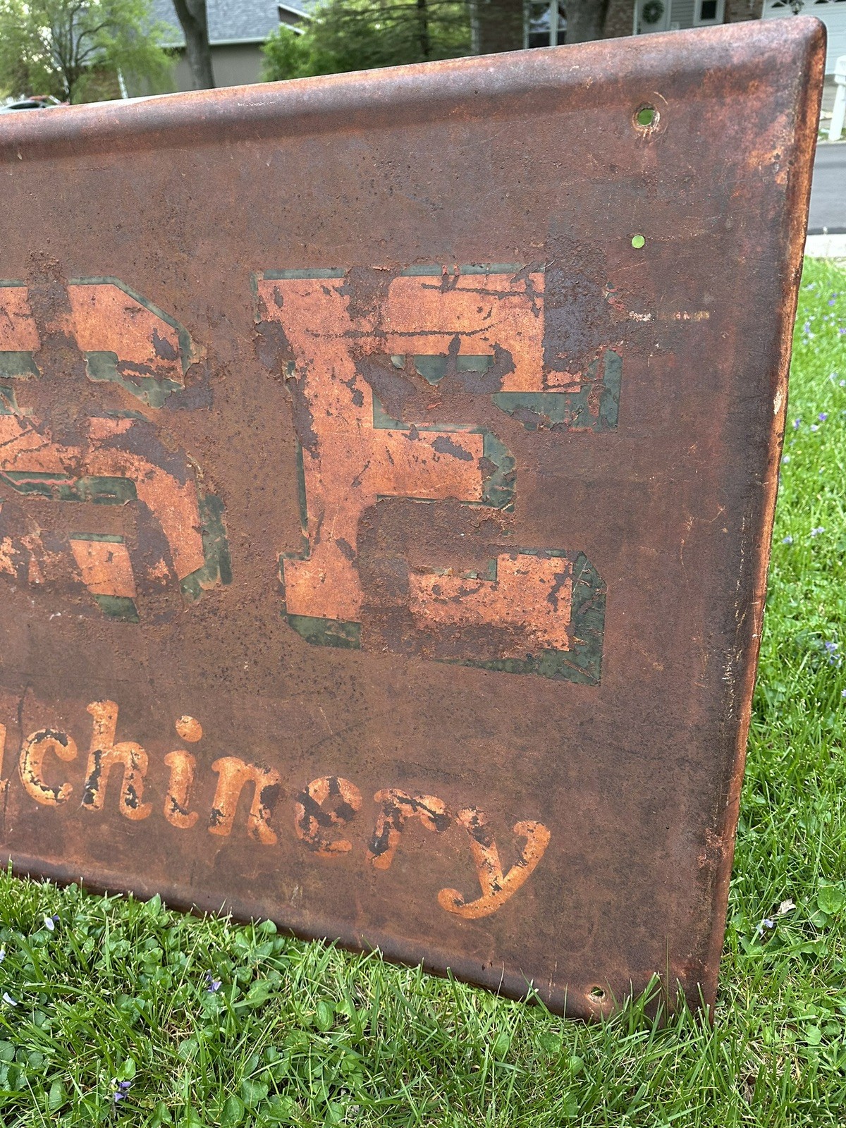 CASE Farm Machinery Sign 1920-30&rsquo;s Eagle GAS OIL SODA COLA Patina 72×30