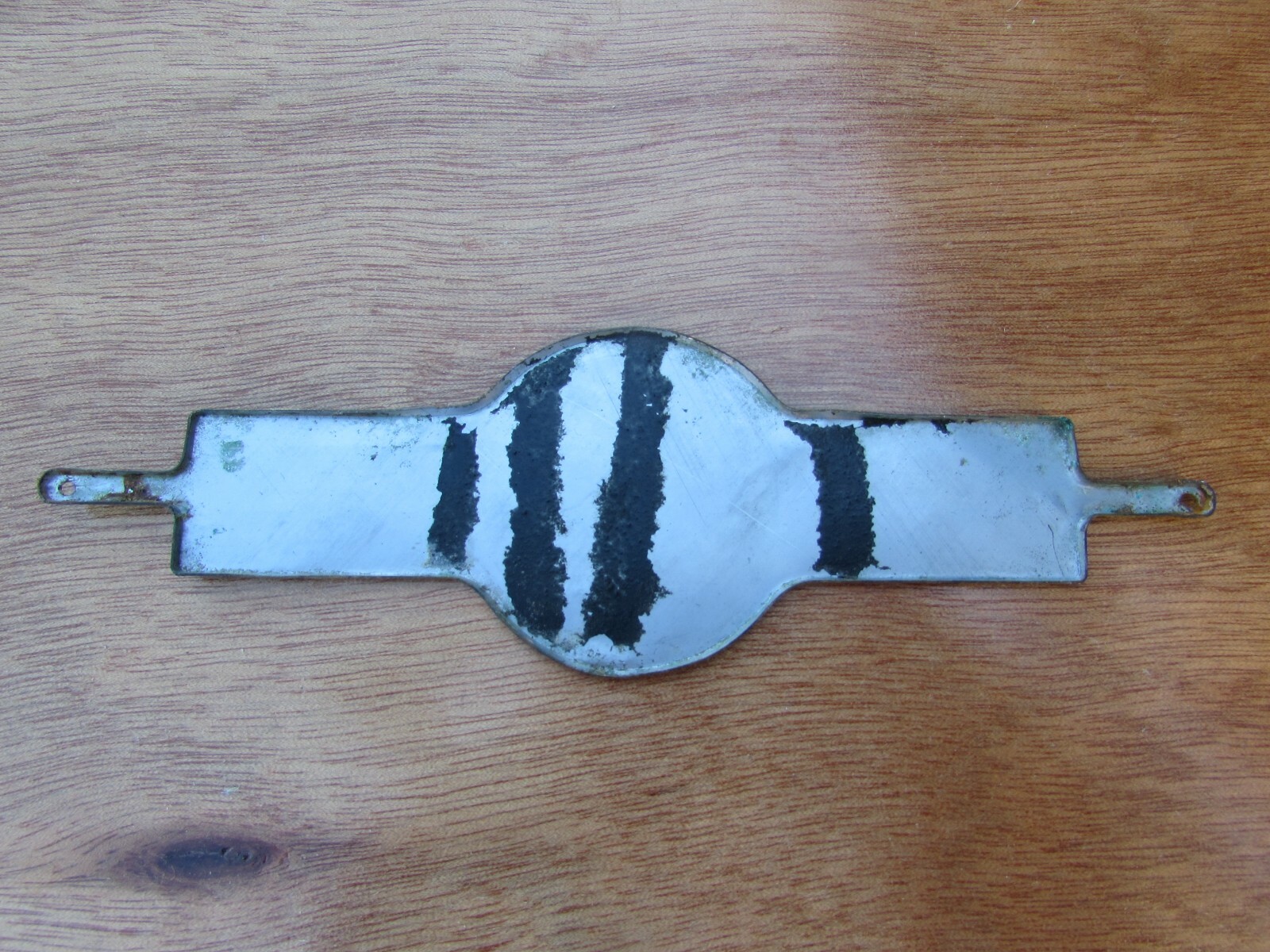 Vintage Delaval Name Plate Tag Agriculture Old Company Sweden Canada
