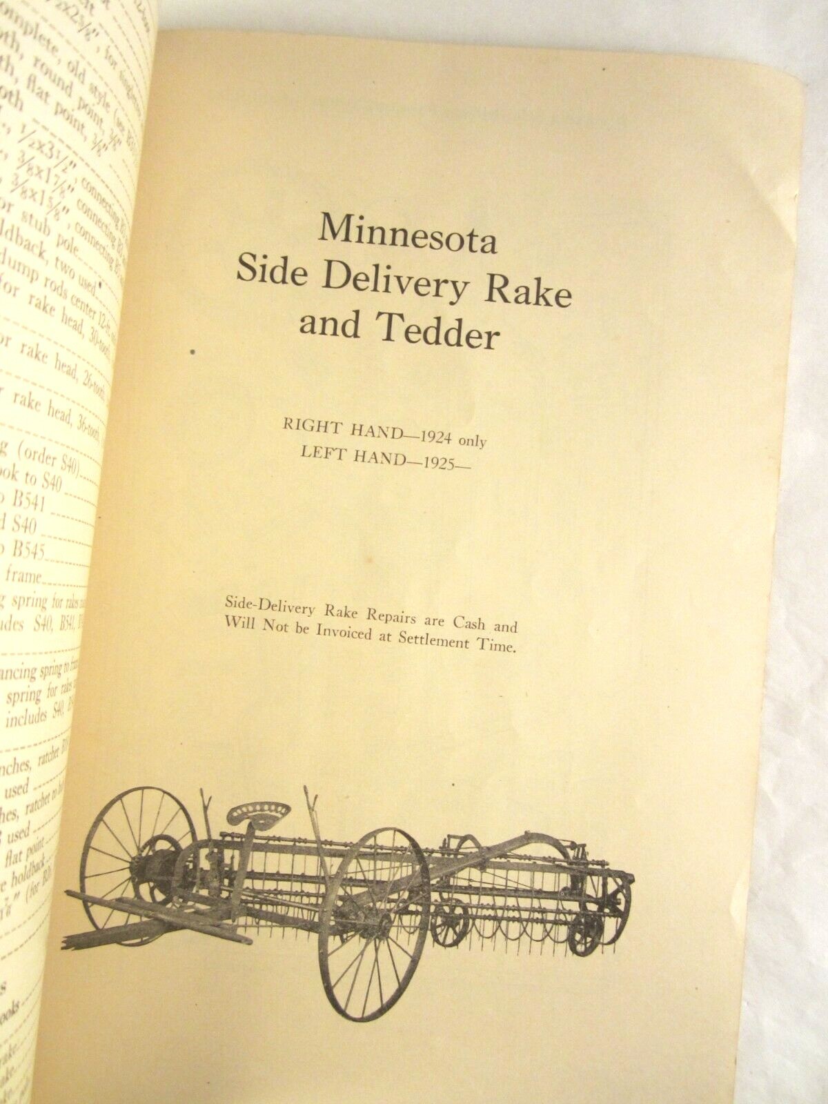 1929 Farm implement Catalog Minnesota Machines Mn State Prison Agriculture