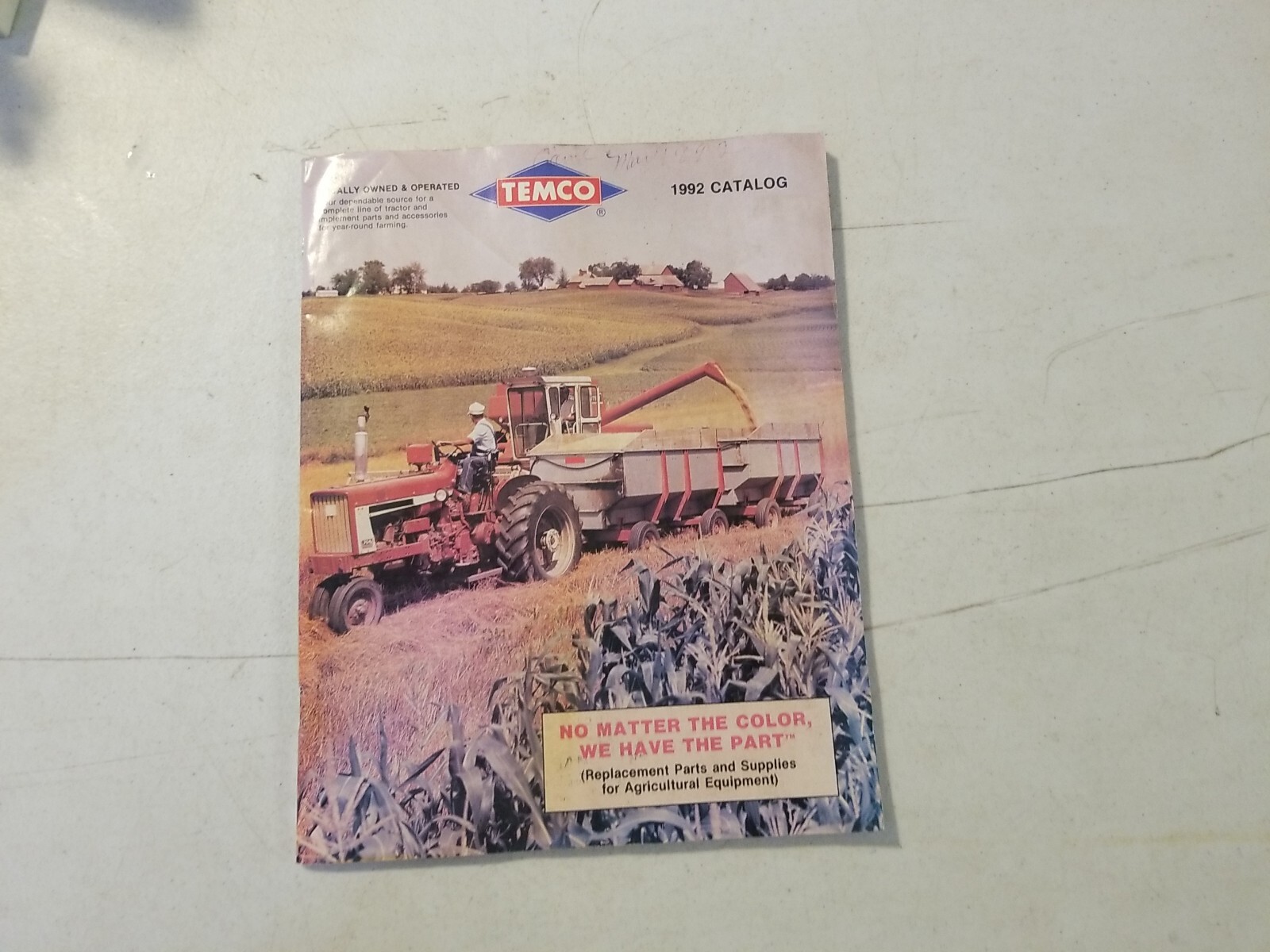 1992 Temco Tractor Parts Catalog Bloomsburg Pa