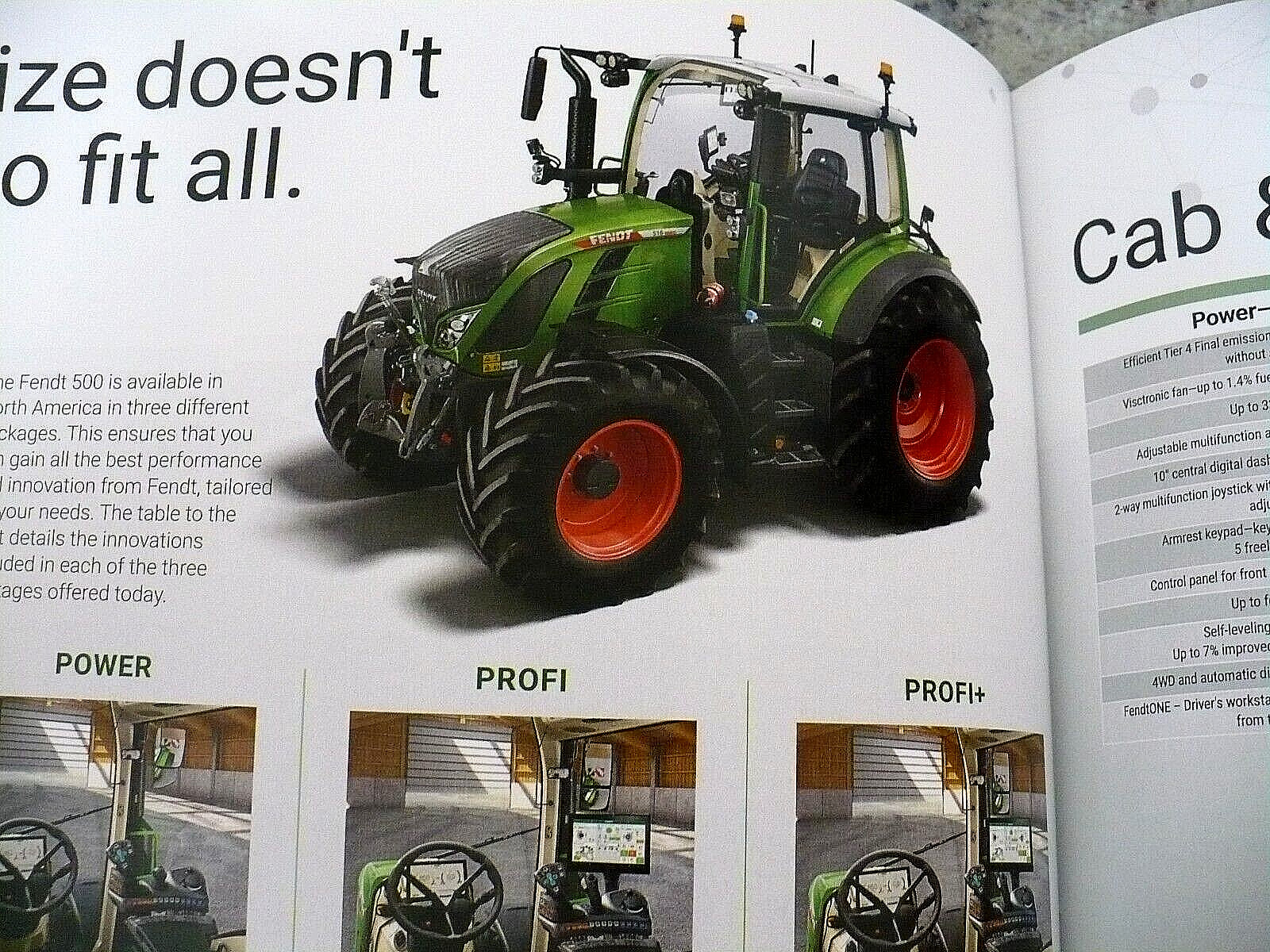 2022 FENDT MODEL 500 VARIO SERIES VARIO TRACTOR BROCHURE