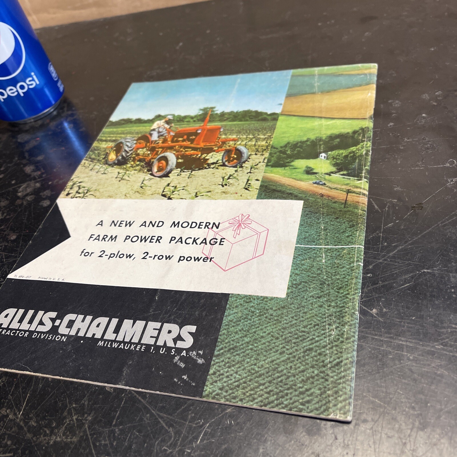 ALLIS CHALMERS BUYER’S GUIDE BETTER LIVING, BETTER FARMING 1950’S SALES BROCHURE