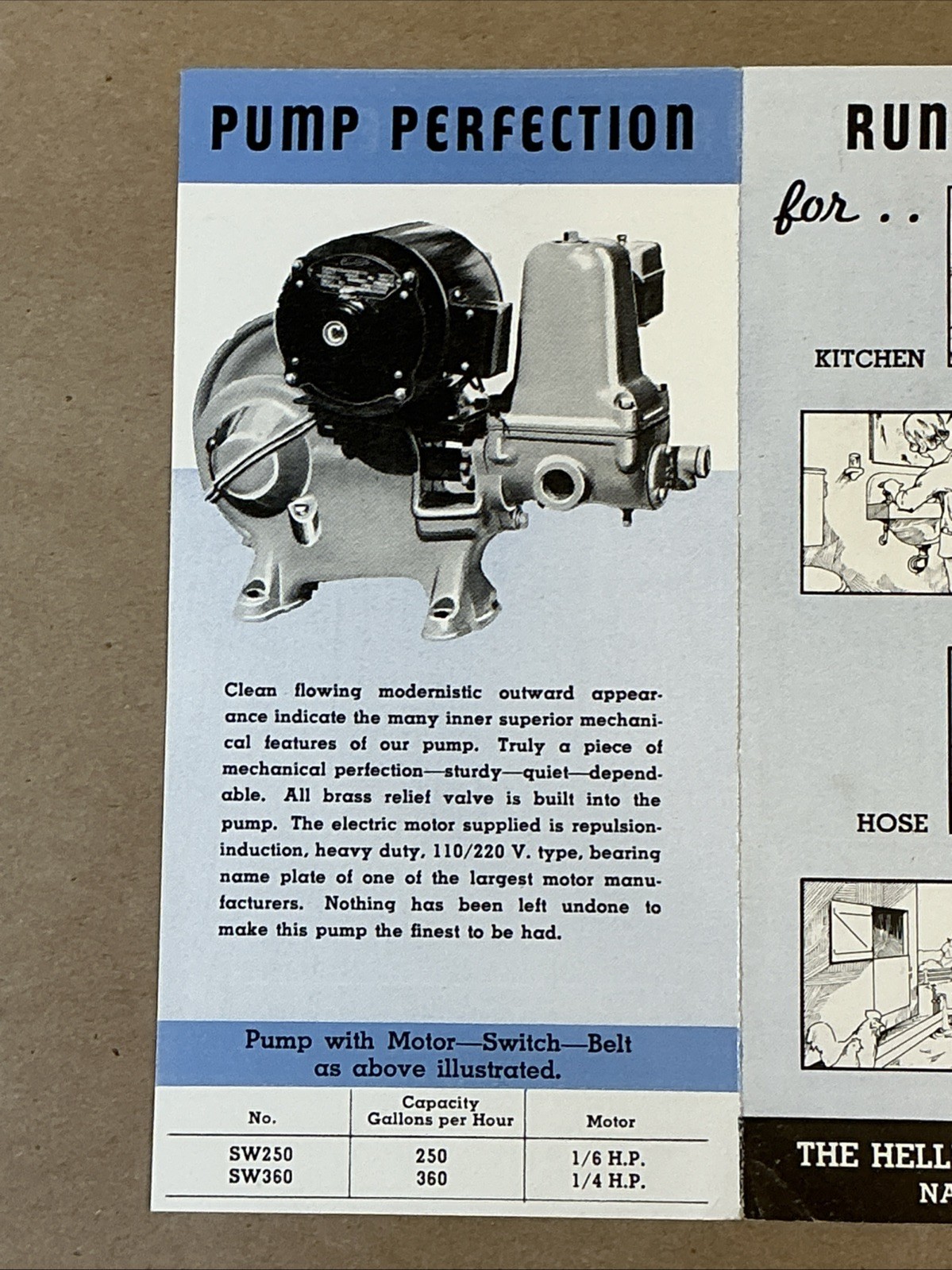 Group Of Heller Aller Co. Brochures 1950s And Before Napoleon Ohio INV-P0126