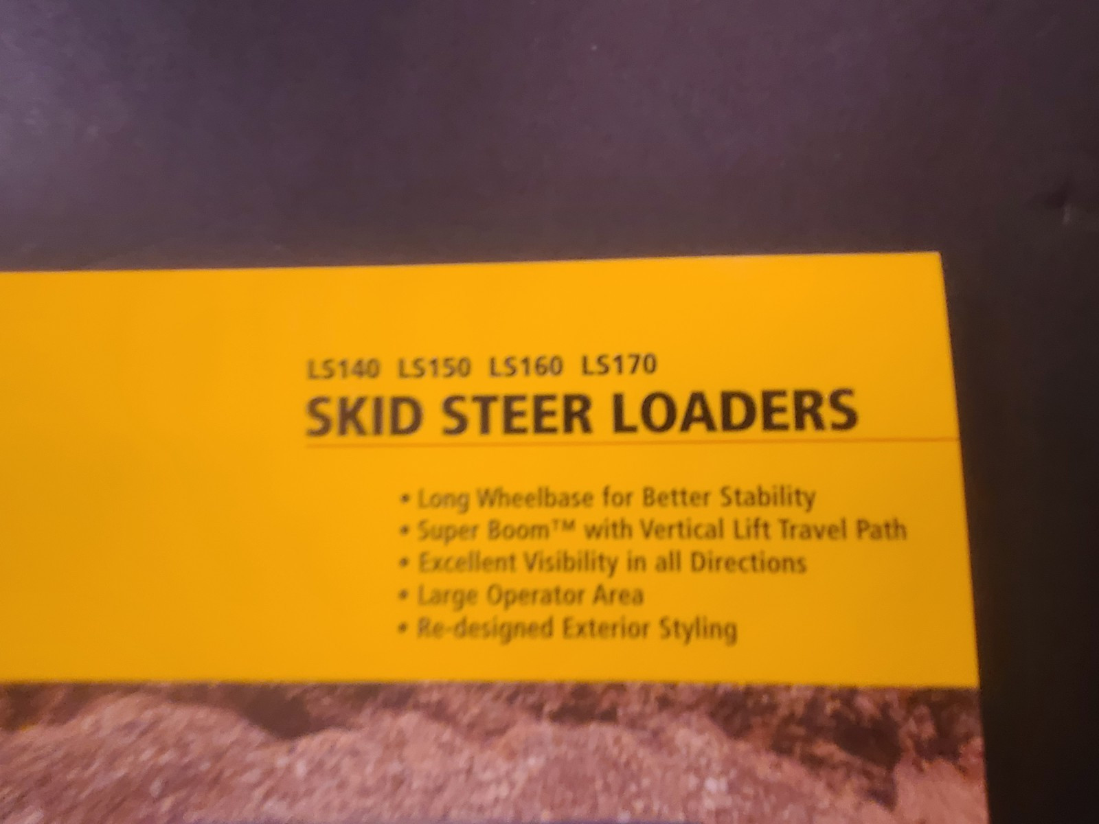 2005 New Holland Skid Steer Product Brochure Pamphlet LS140 LS150 LS160 LS170