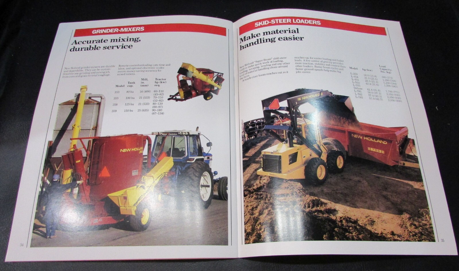 1990 Ford New Holland Farm Equip Buyers Guide Tractor Combine Hay Garden Tillage