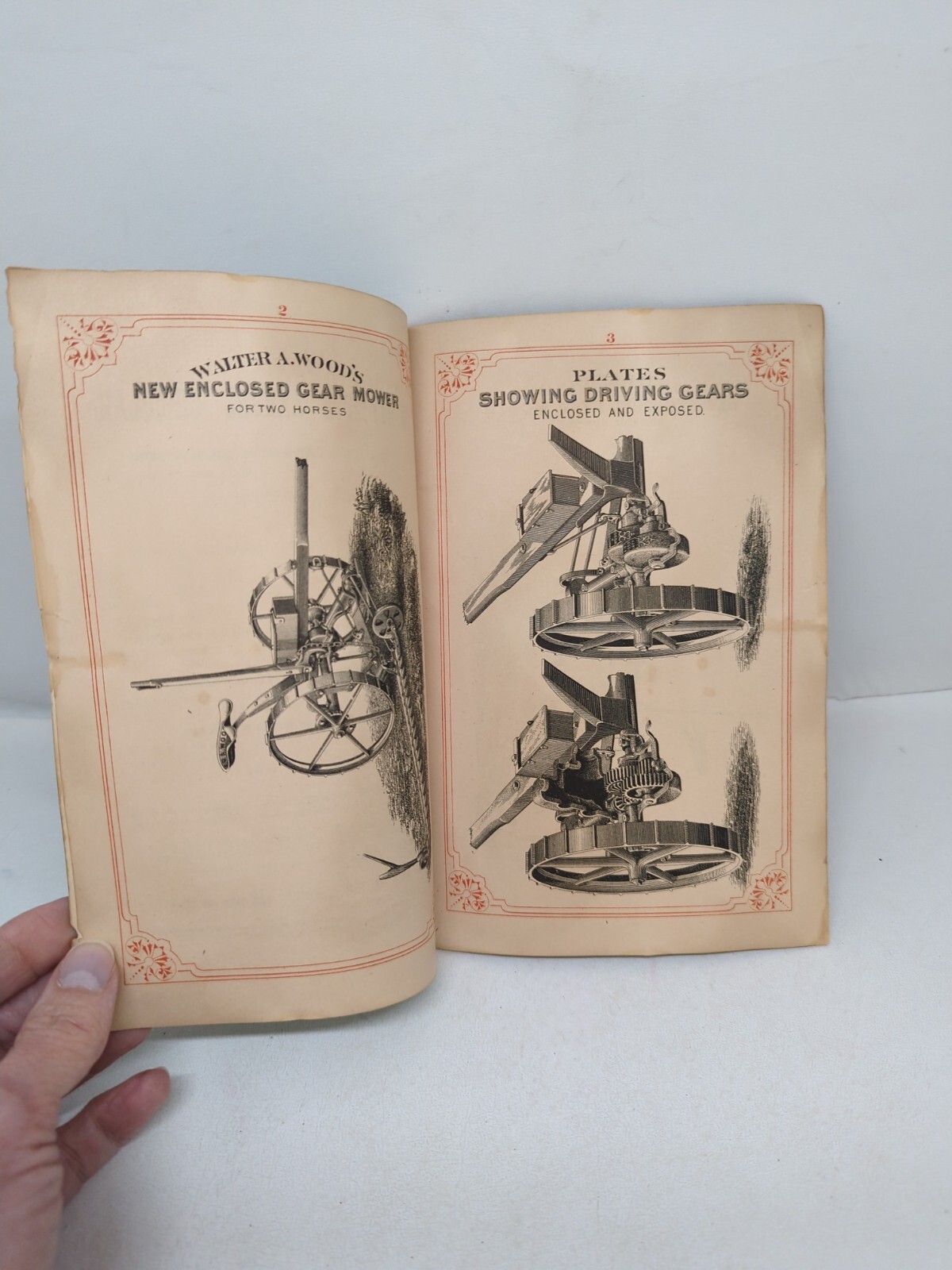1878 Walter A. Wood Harvesting Machine Mower Reaper Catalog Brochure 25th Annual