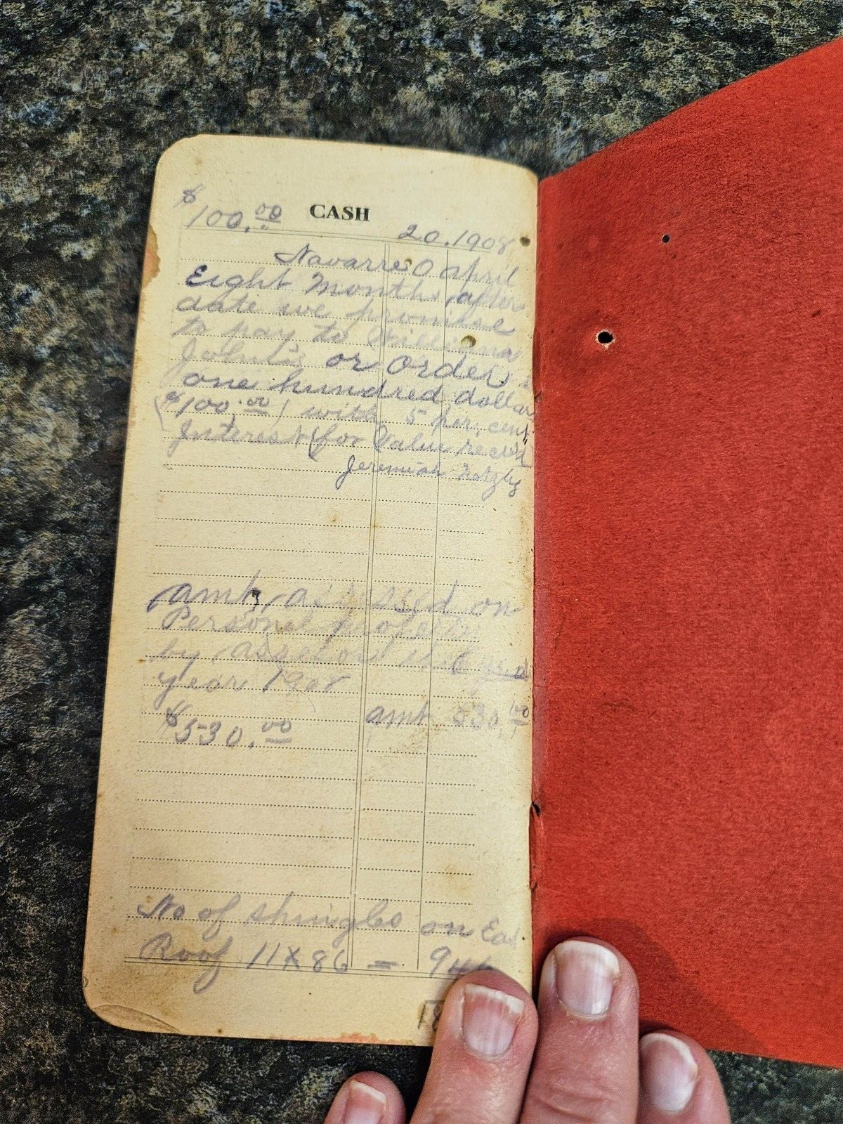 1907 Datebook & Information Booklet S.M. Hess & Brother Fertilizers (1366)