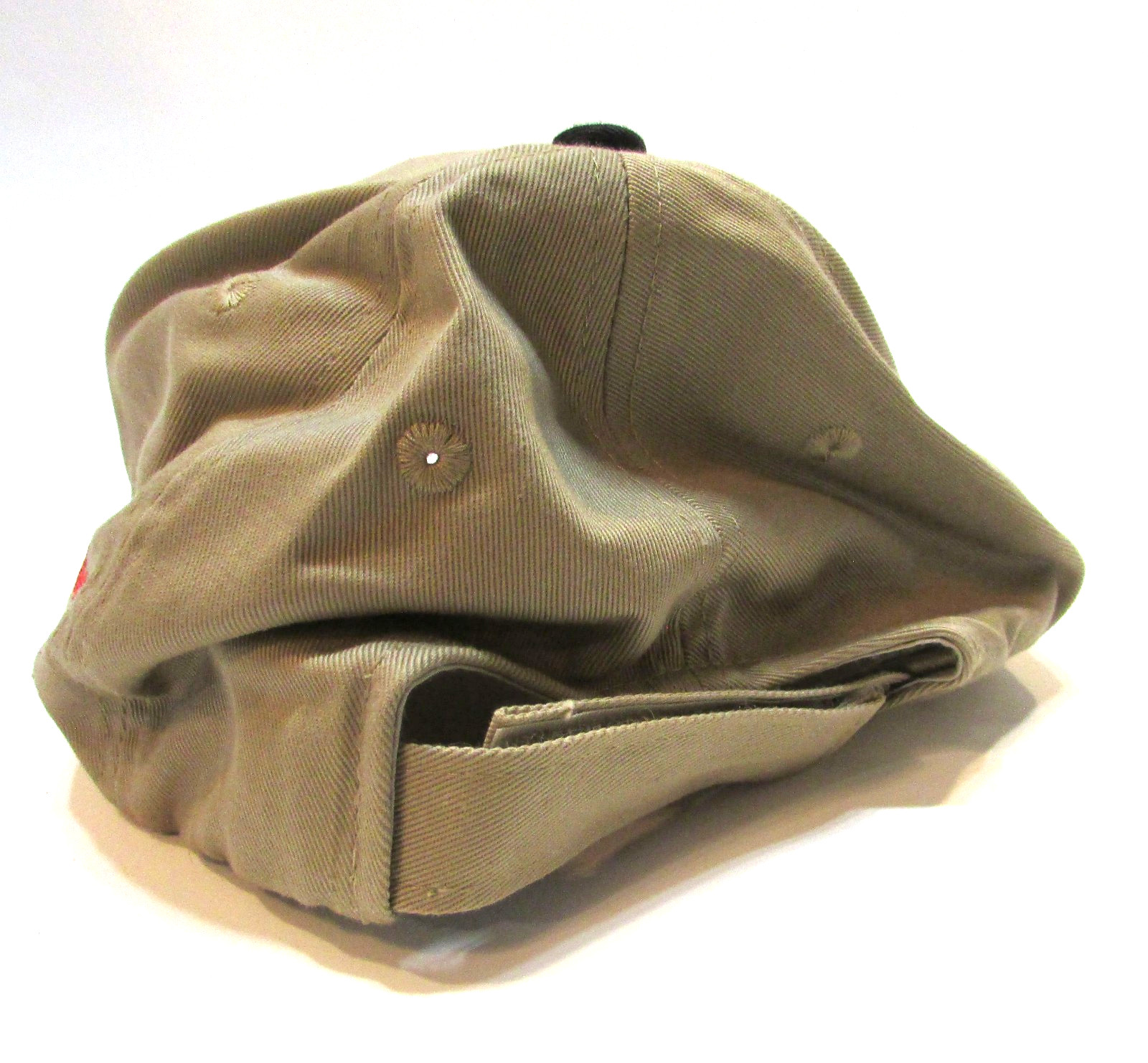 Vintage 2006 Haybuster 40 Years Farm Implement Tan Cotton Trucker Hat Ball Cap