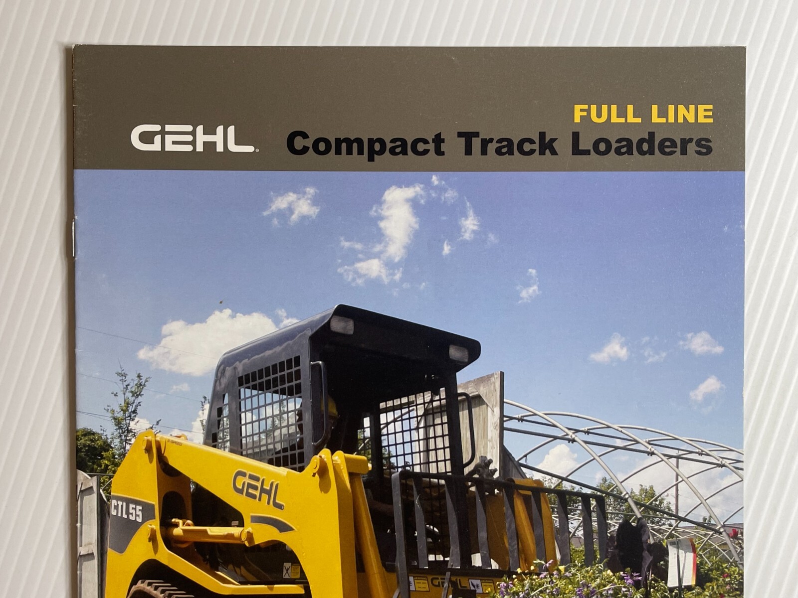 GEHL Compact Track Loaders Sales Brochure *2008 (Showroom Sales Book)