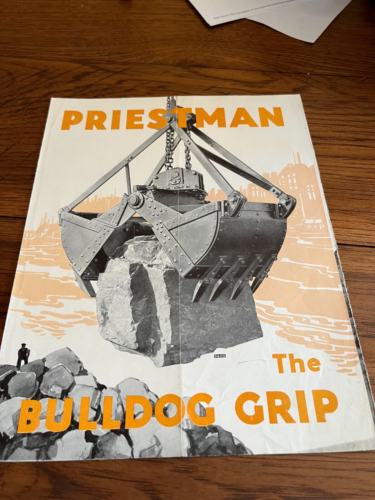 Priestman The Bulldog Grip Bucket Brochure FCCA