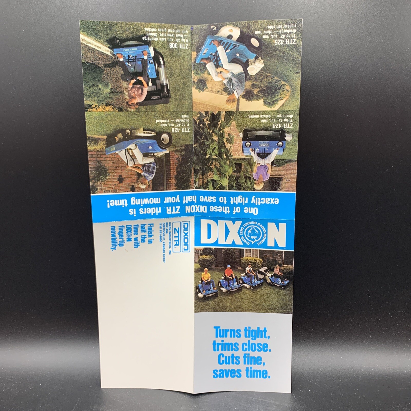 1979 Dixon Zero Turn Mower Sales Brochure/Pamphlet-NOS