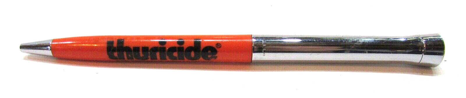 Vintage 1990&rsquo;s Thuricide Worm Control Chemical Advertising Twist Ballpoint Pen