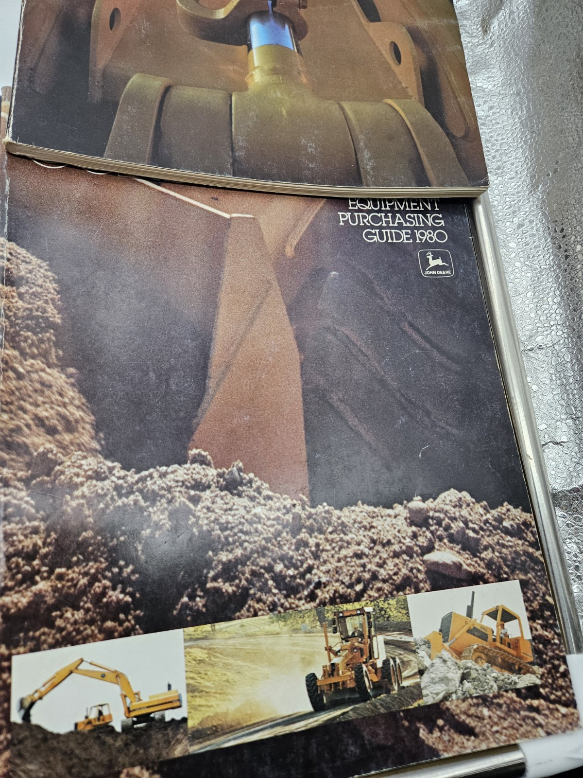 1980s John Deere Excavator Loader Construction Utility Purchasing Guide Lot 15