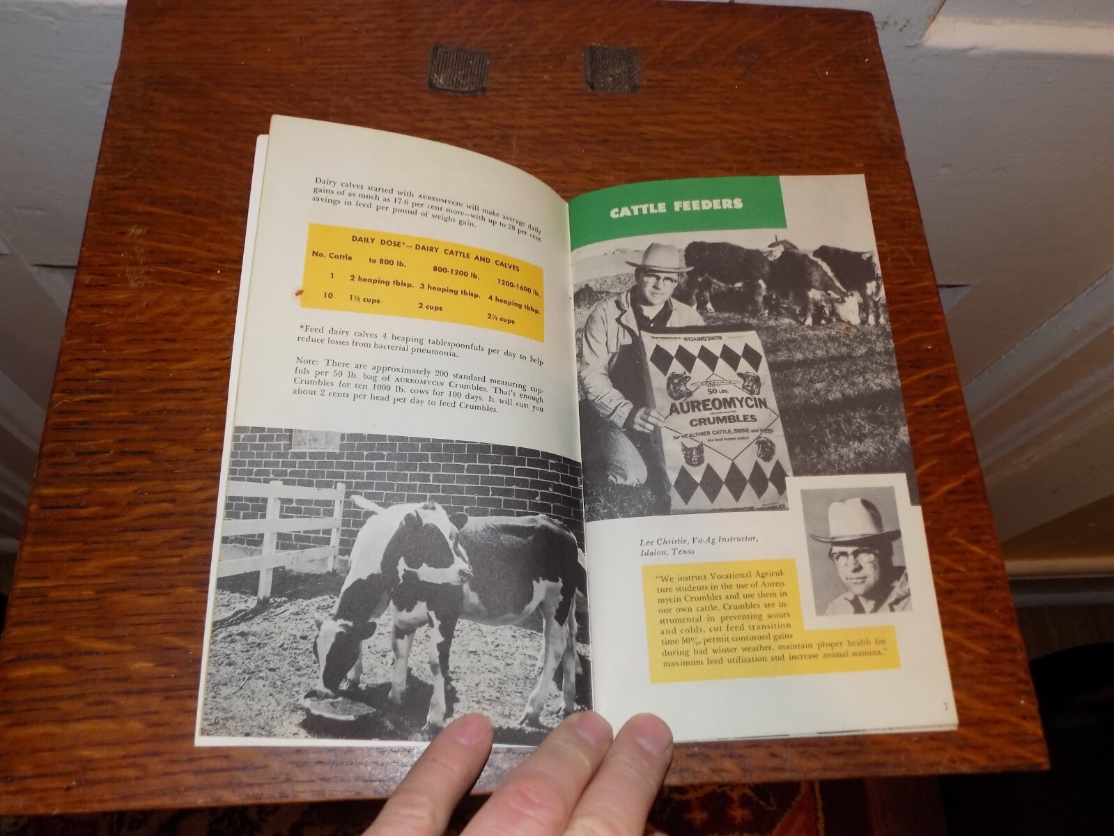 Vintage 1977 Aureomycin Crumbles Advertising Booklet