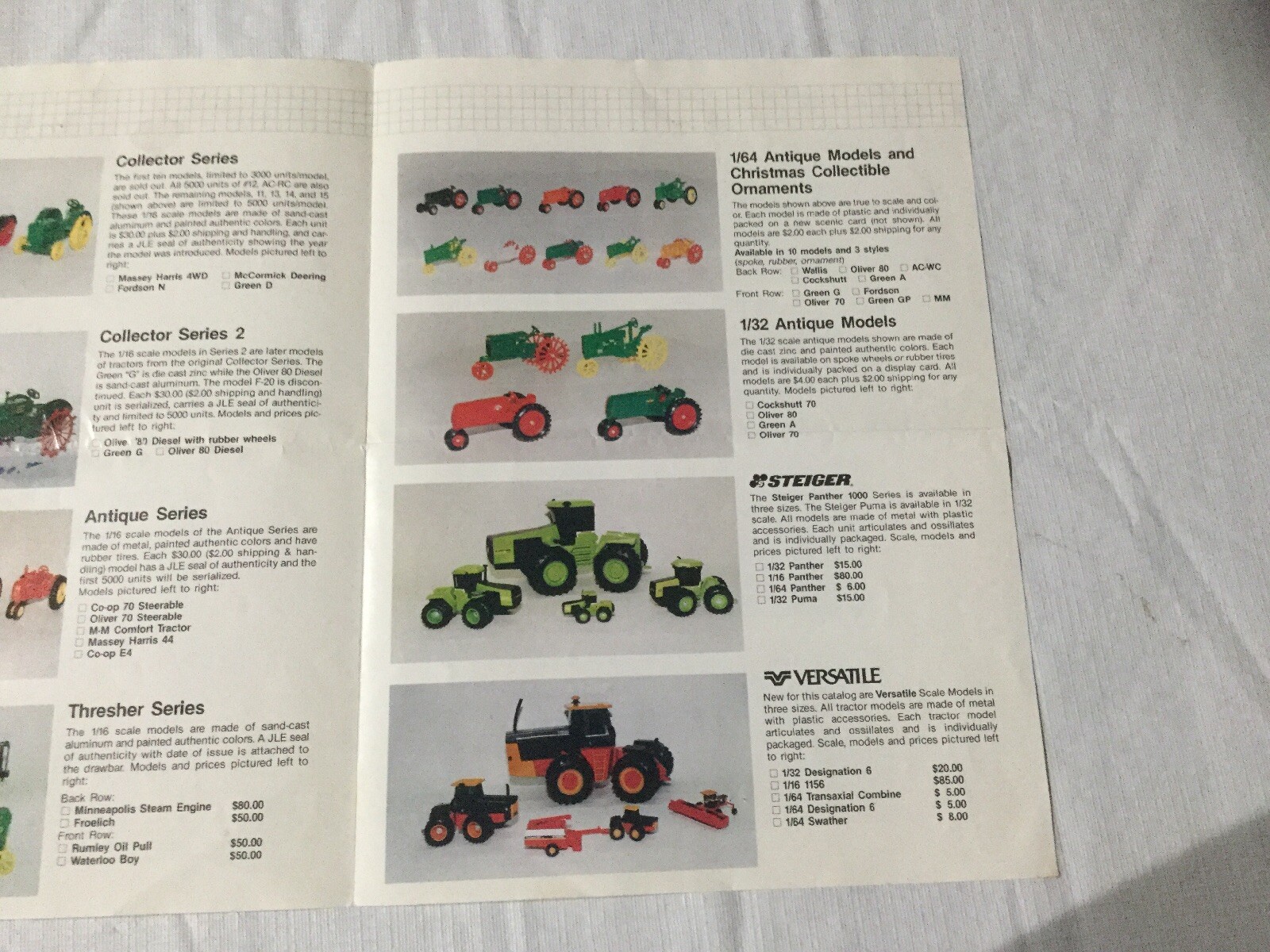 Joseph L. Ertl Collector Series NO. 16 Sales Brochure