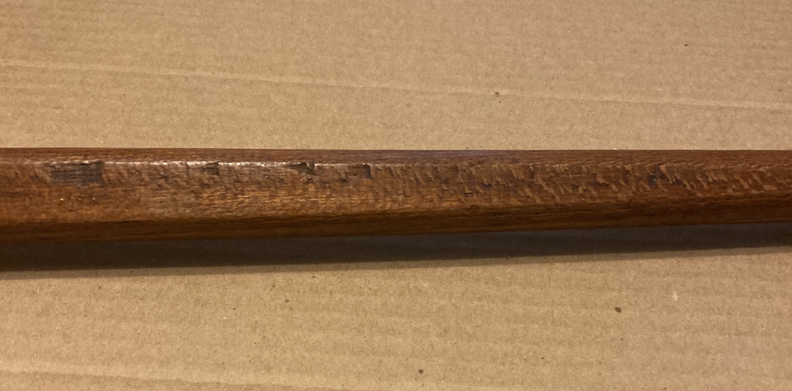 ANTIQUE C AULTMAN & CO CANTON OHIO THRESHERS AND ENGINES ADV WALKING STICK