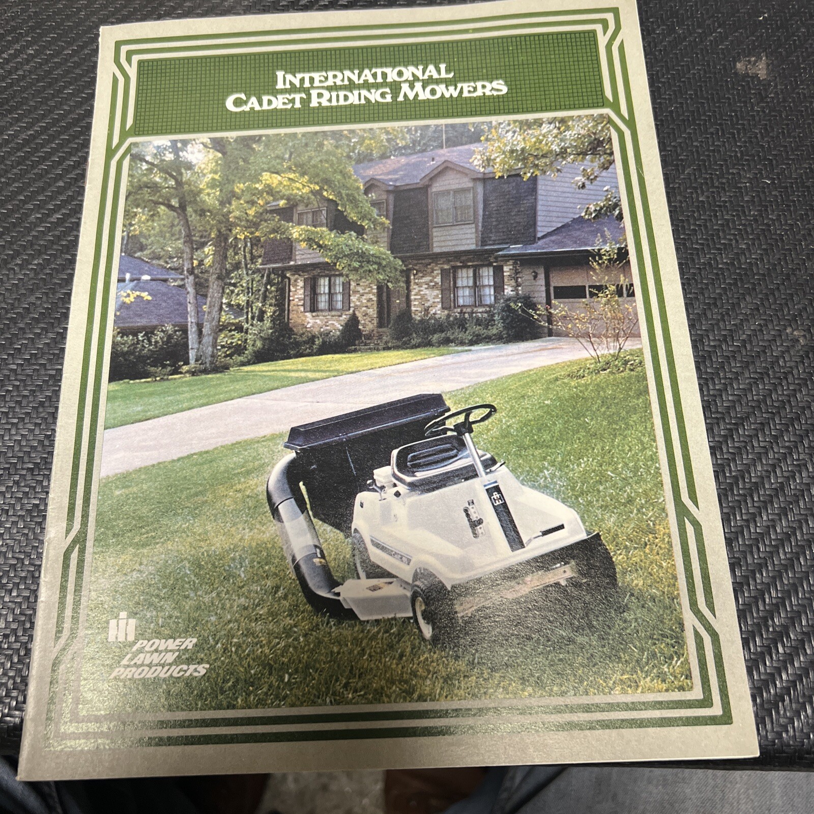 1975 International Cadet Riding Mowers Brochure