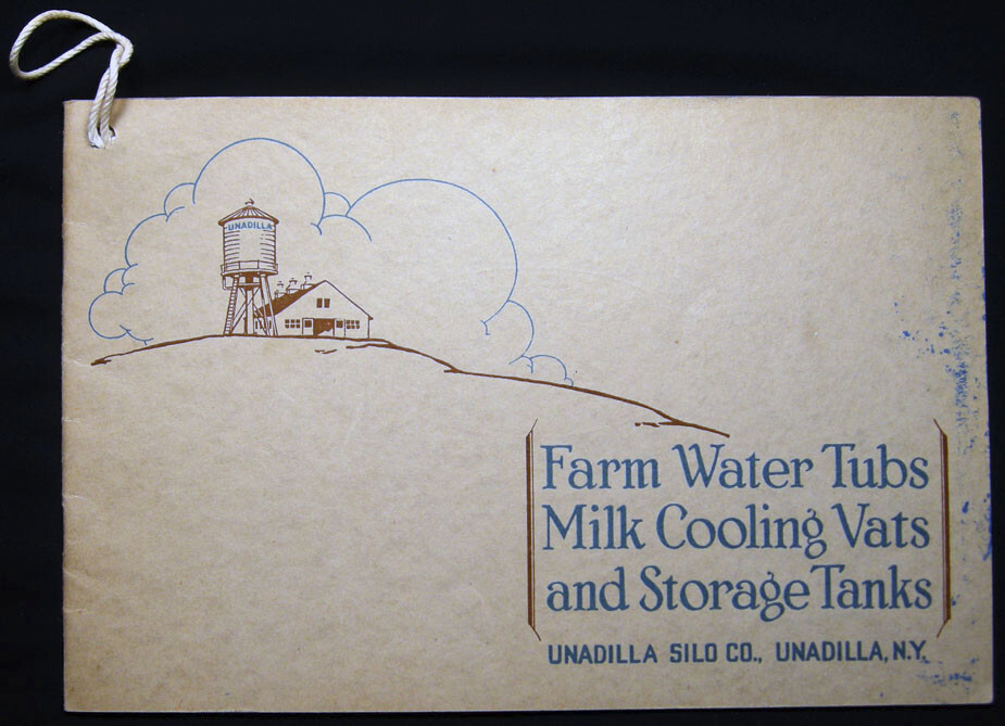 CIRCA 1918 UNADILLA SILO COMPANY NEW YORK CATALOG ILLUSTRATED INSTALLATIONS