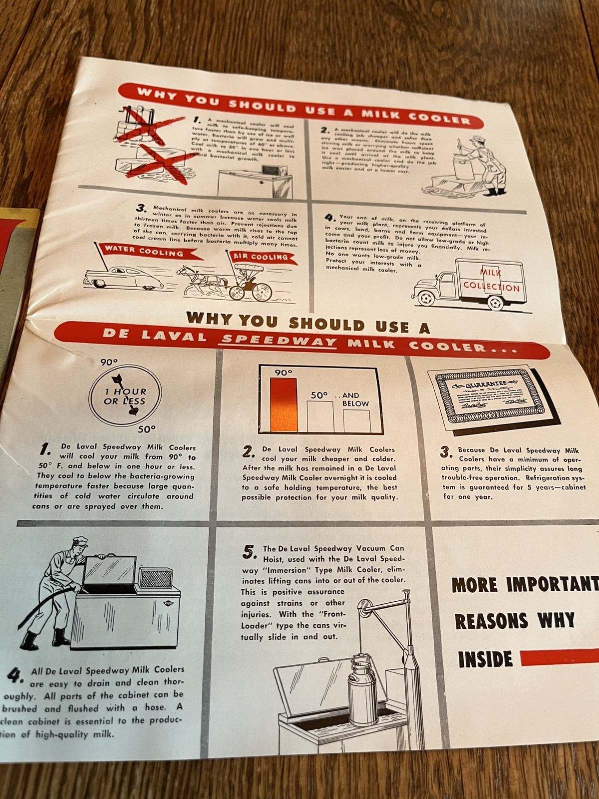Vintage Delaval Advertising Ephemera Advertising Items Inc. 1949/50 Year Books