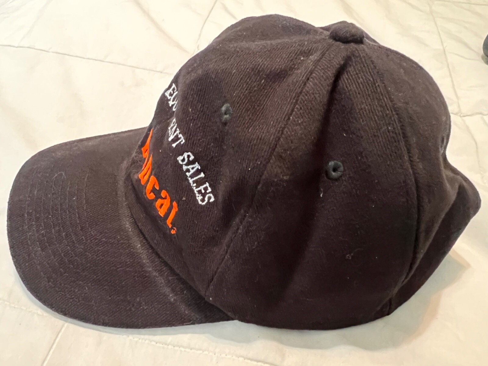 Bobcat compact Tractor Farm Baseball Hat Cap C & K Equipment Sheridan Wyoming