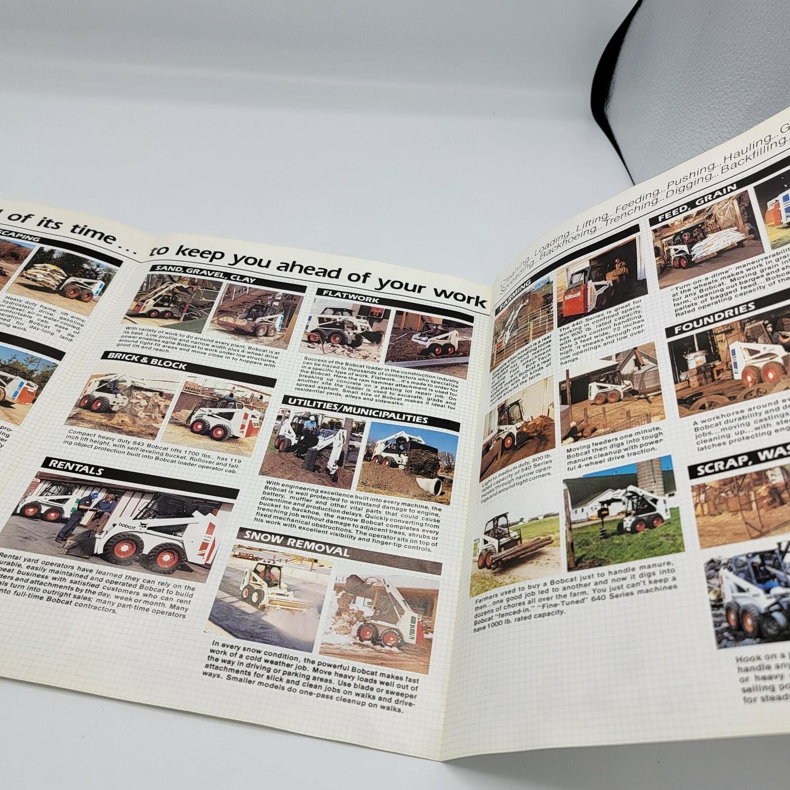 Skid Steer Loaders the Bobcat Line Brochure #2