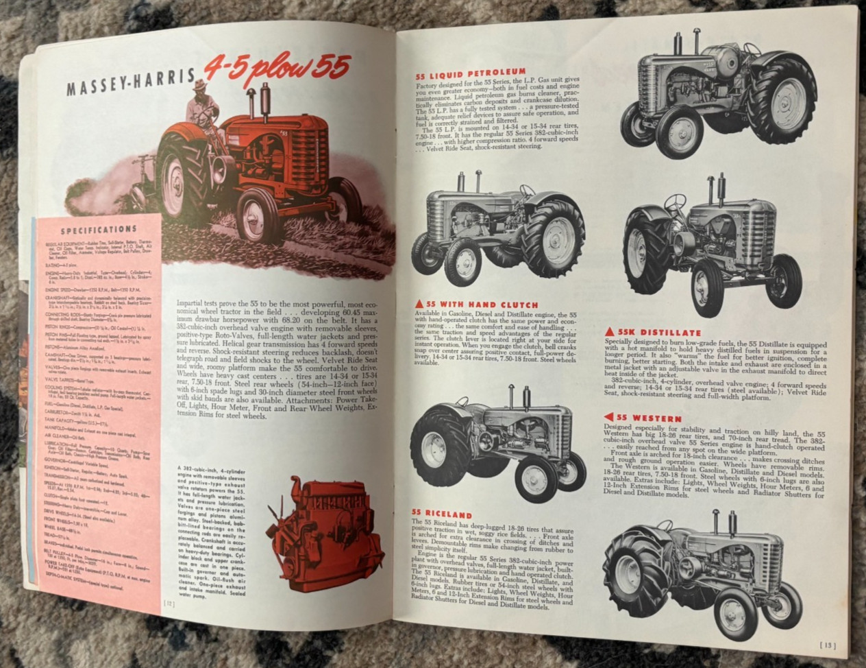 Massey Harris Buyers Guide For 1951 Brochure DCPA26