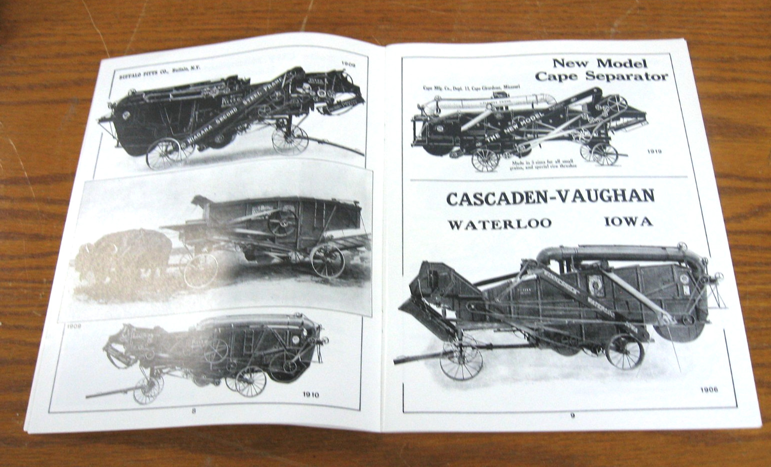VINTAGE ALAN KING NO. 4 ALL THRESHERS 41 DIFF. COMPANIES FROM 1900 – 1948 BOOK