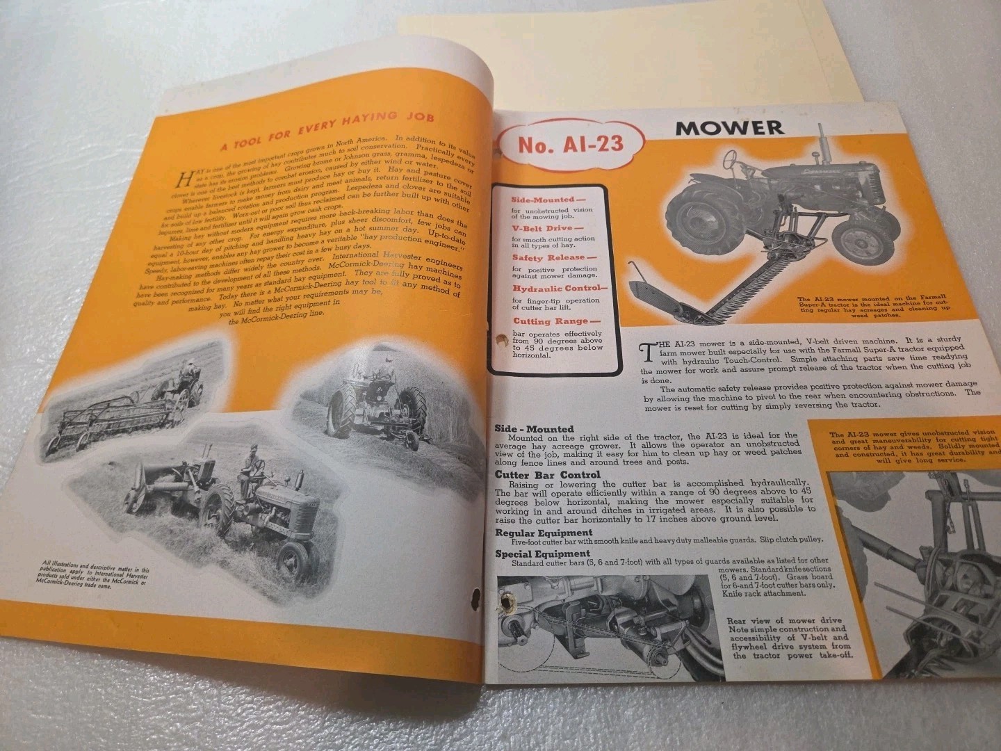 McCormich- International Harvester Hay Machines Brochure- 31 Page