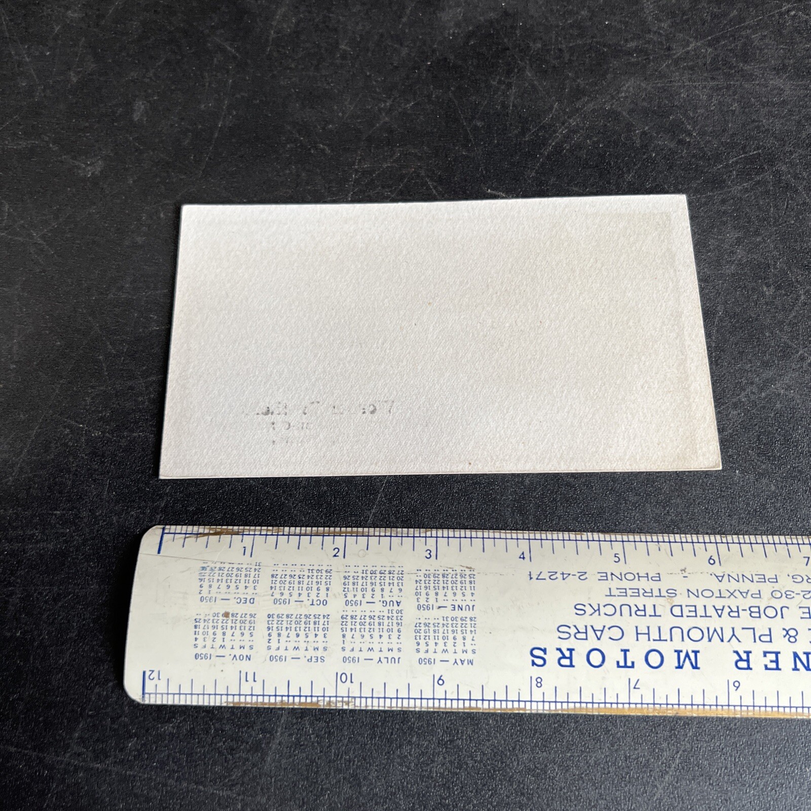 Vintage 1920s York Pa Blotter Card Werner Bros Coal Feed Lehigh Cement